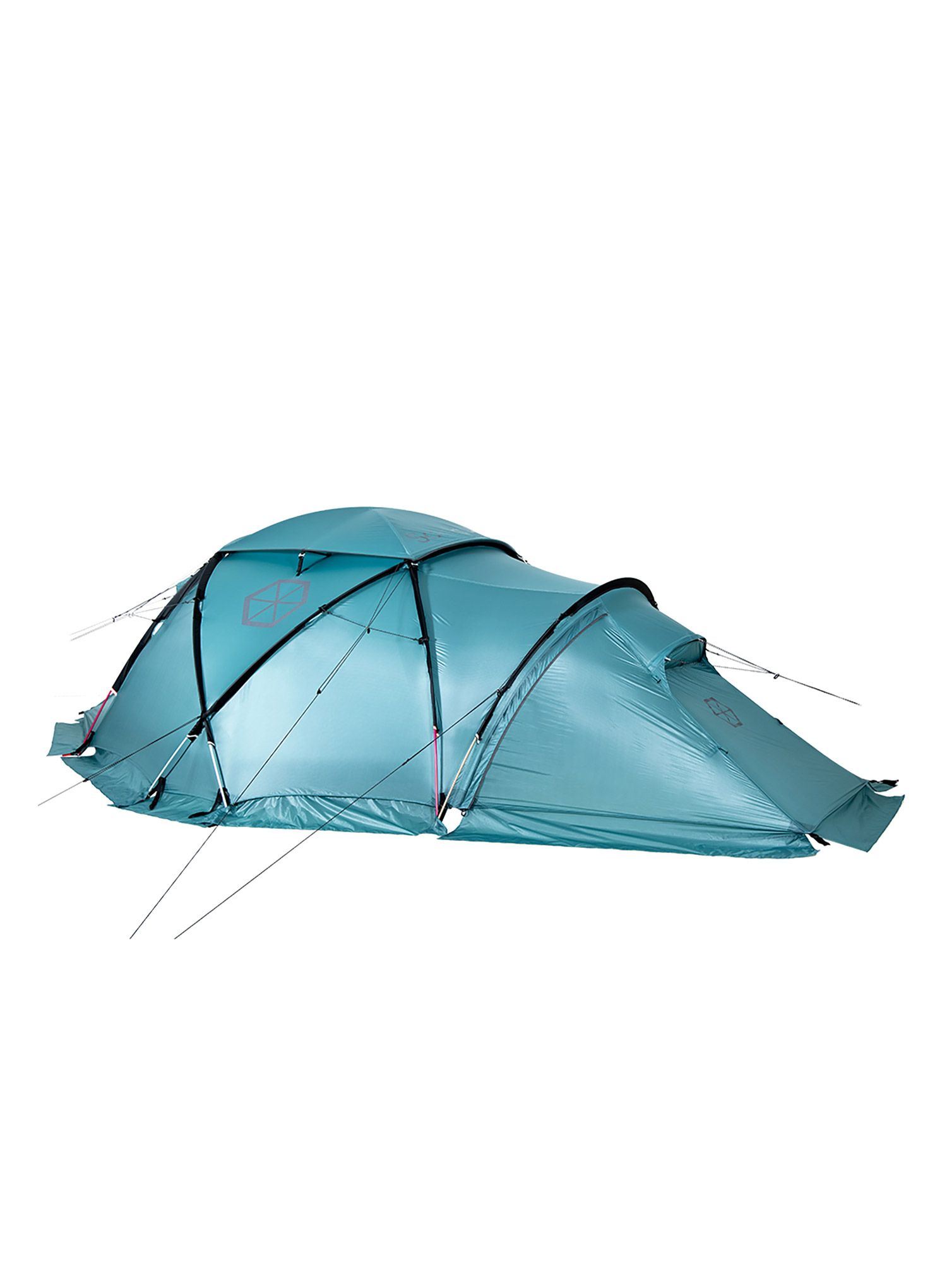 Šotor za 4 osebe Samaya Basecamp - mineral blue
