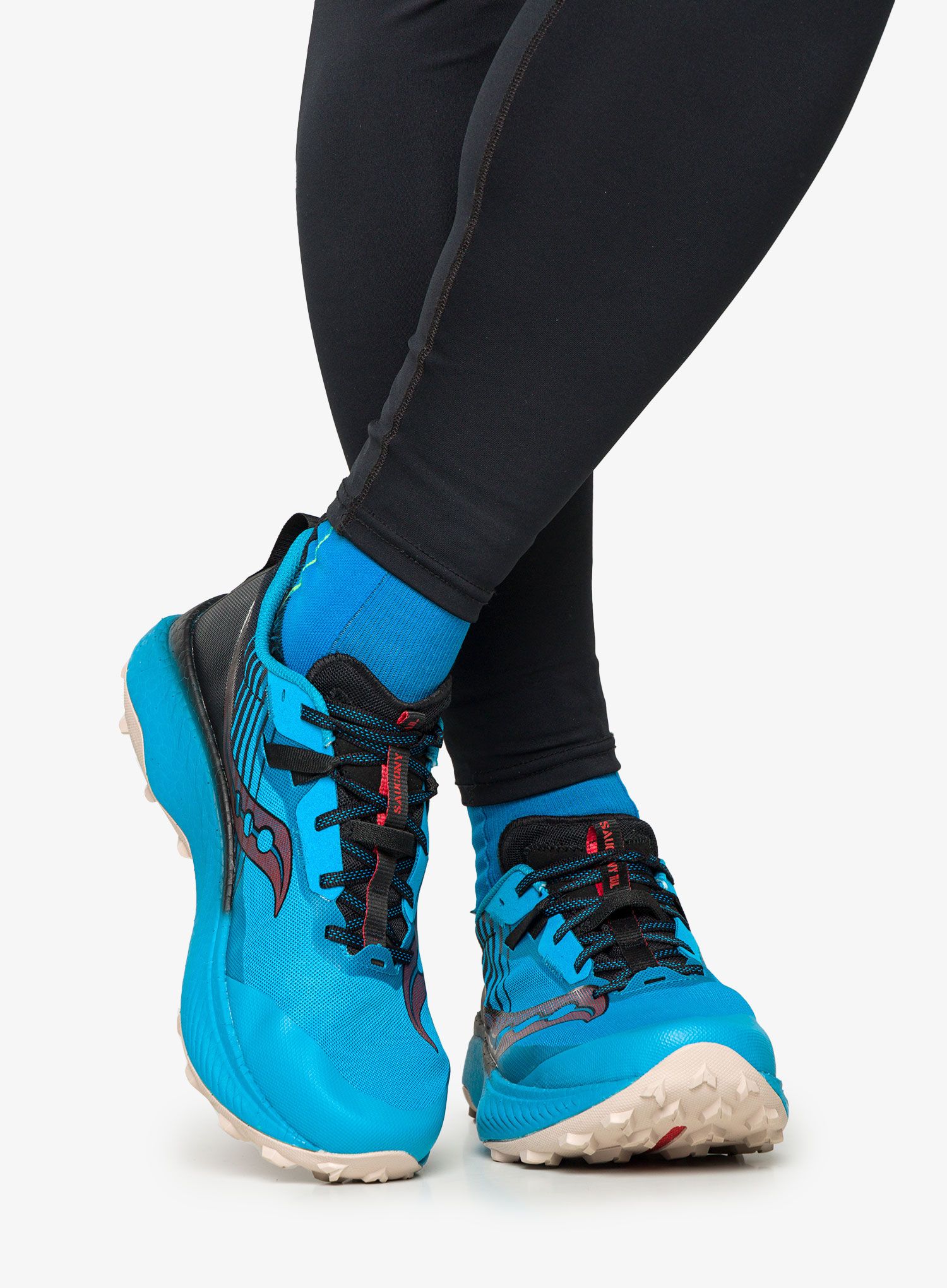 Moški tekaški čevlji Saucony Endorphin Edge - ocean/black