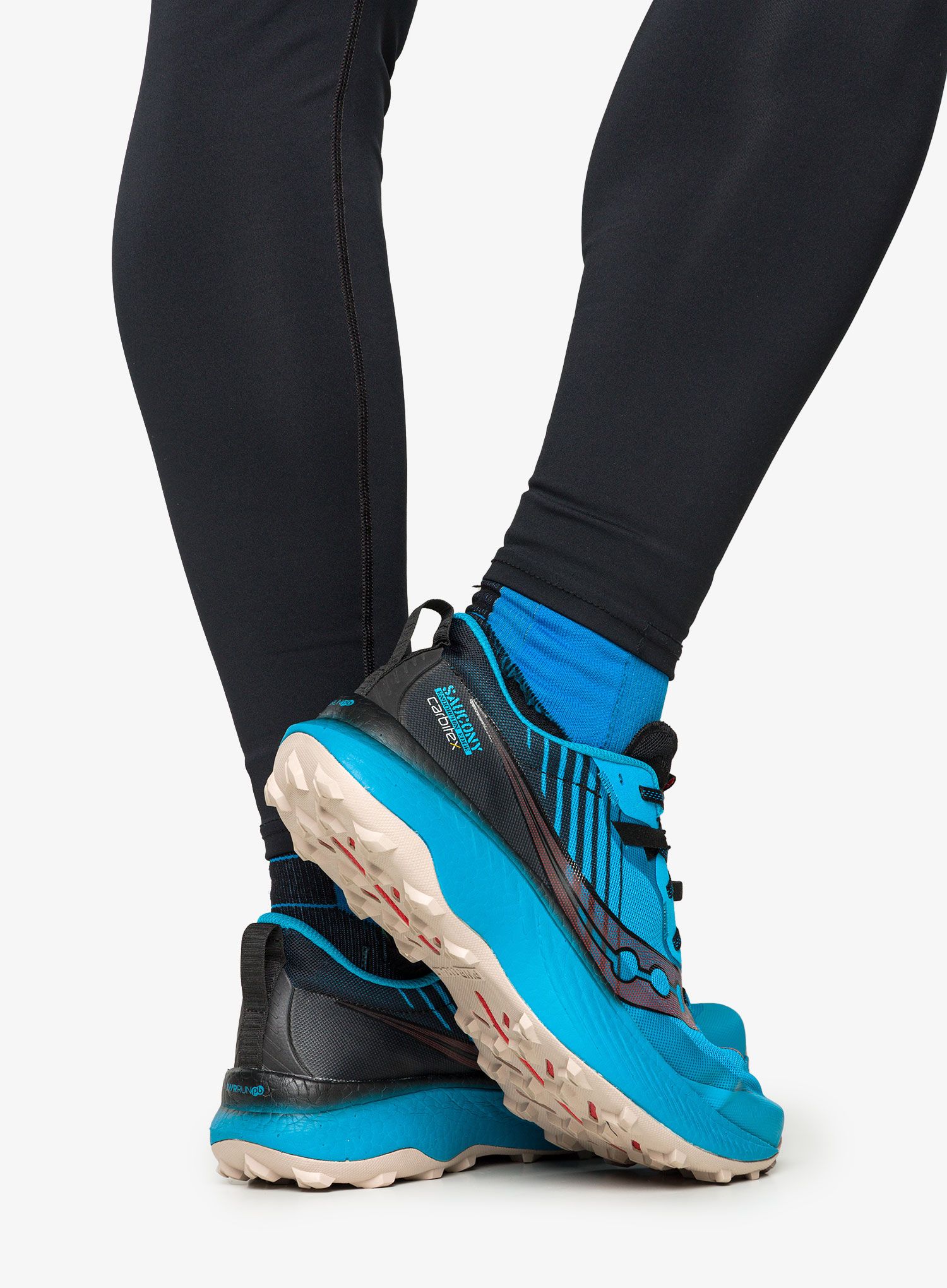 Moški tekaški čevlji Saucony Endorphin Edge - ocean/black