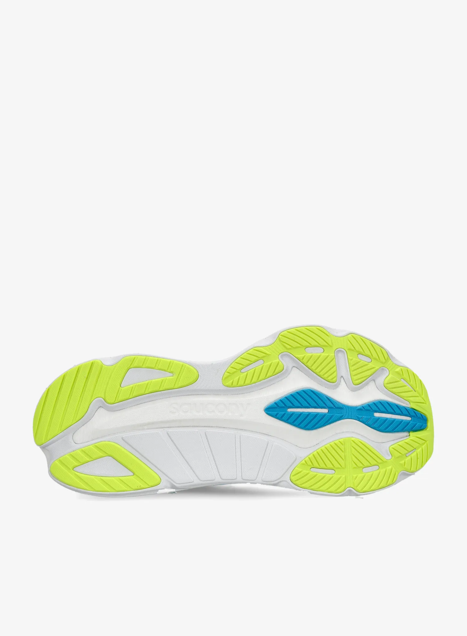 Moški tekaški čevlji Saucony Hurricane 24 - viziblue/citron