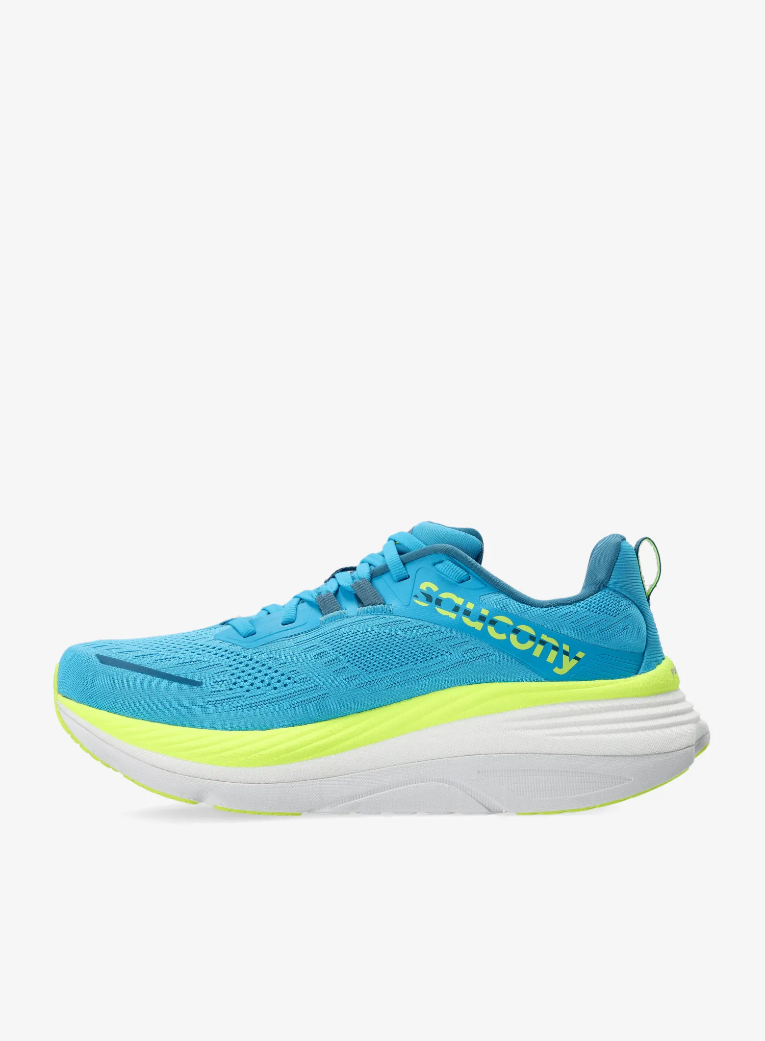 Moški tekaški čevlji Saucony Hurricane 24 - viziblue/citron