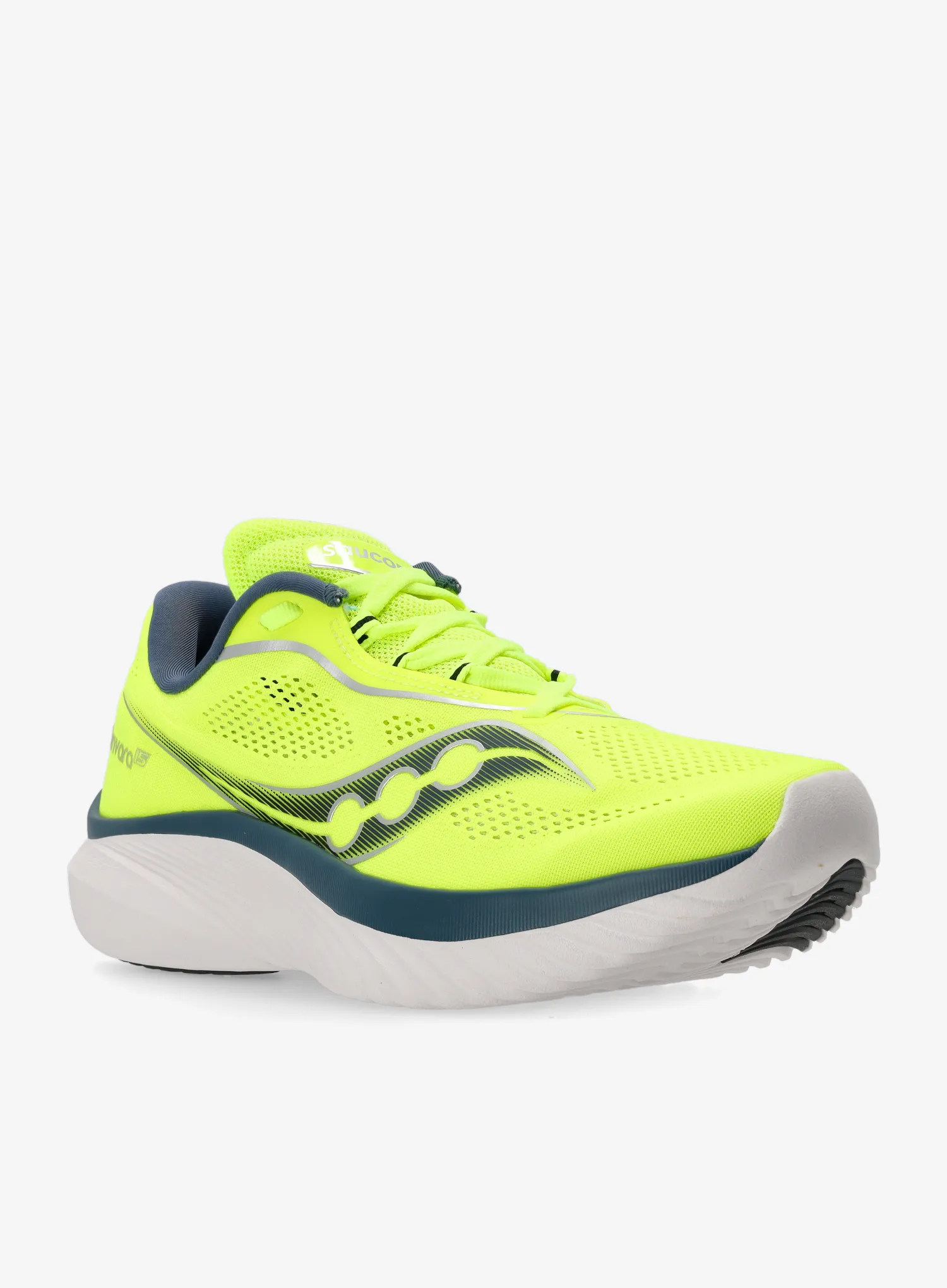 Moški tekaški čevlji Saucony Kinvara 15 - citron/navy