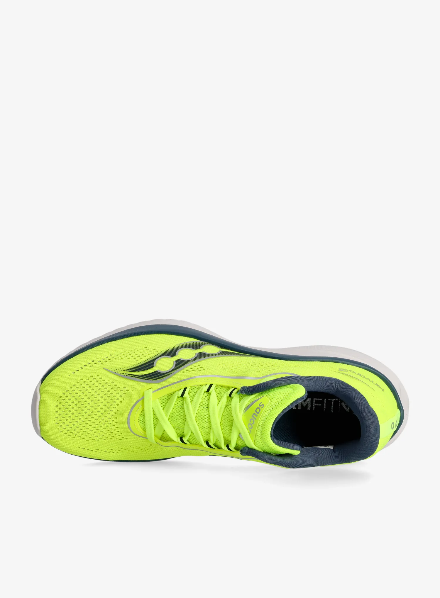 Moški tekaški čevlji Saucony Kinvara 15 - citron/navy