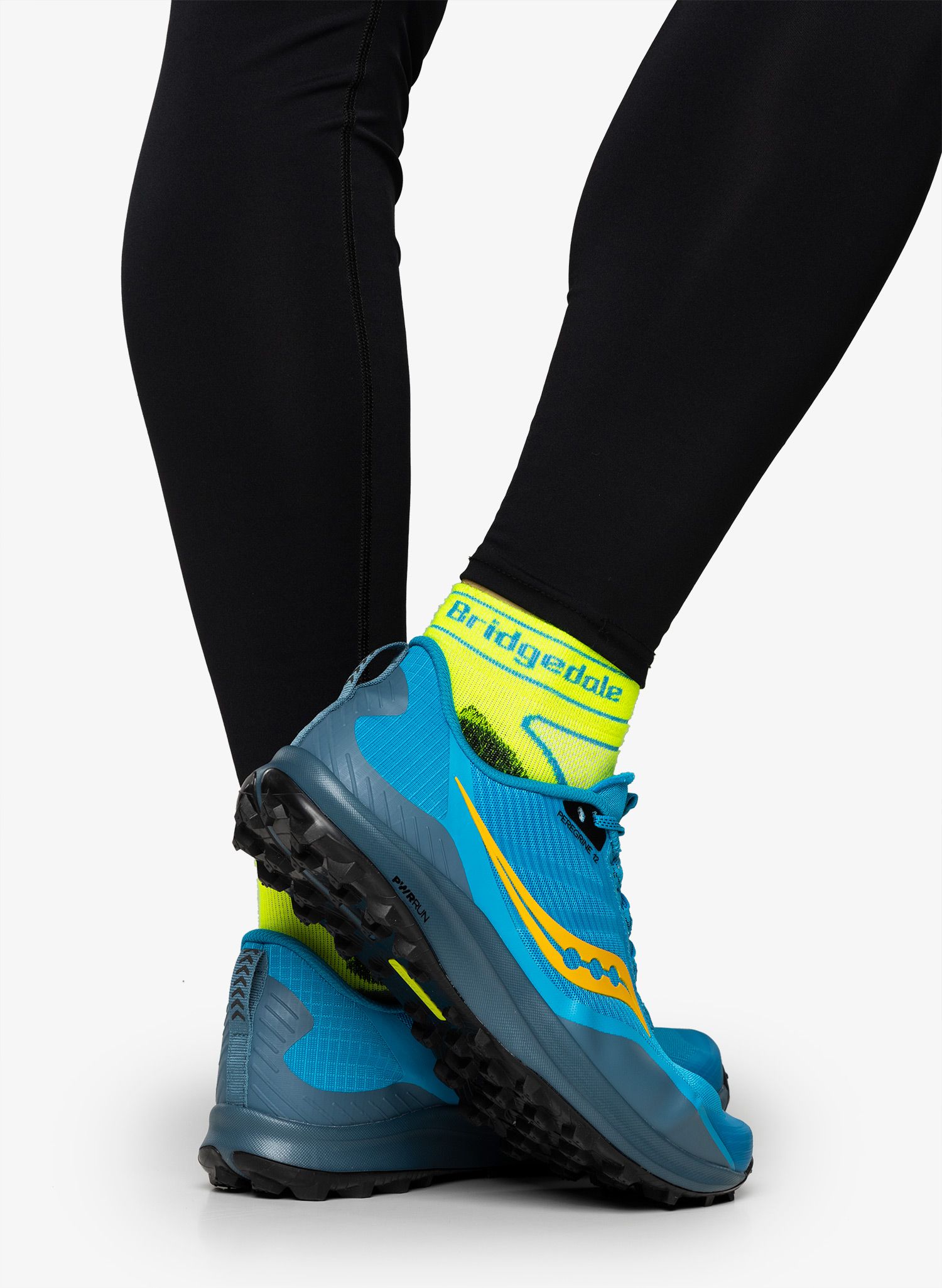 Moški tekaški čevlji Saucony Peregrine 12 - ocean/black