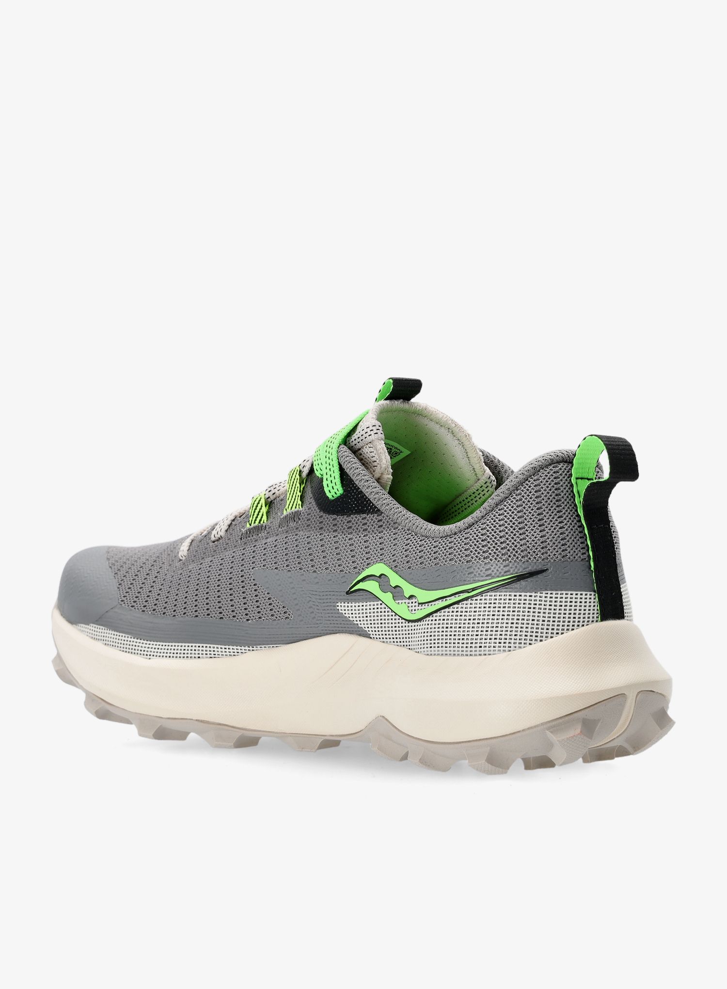 Ženski tekaški čevlji Saucony Peregrine 13 - gravel/slime