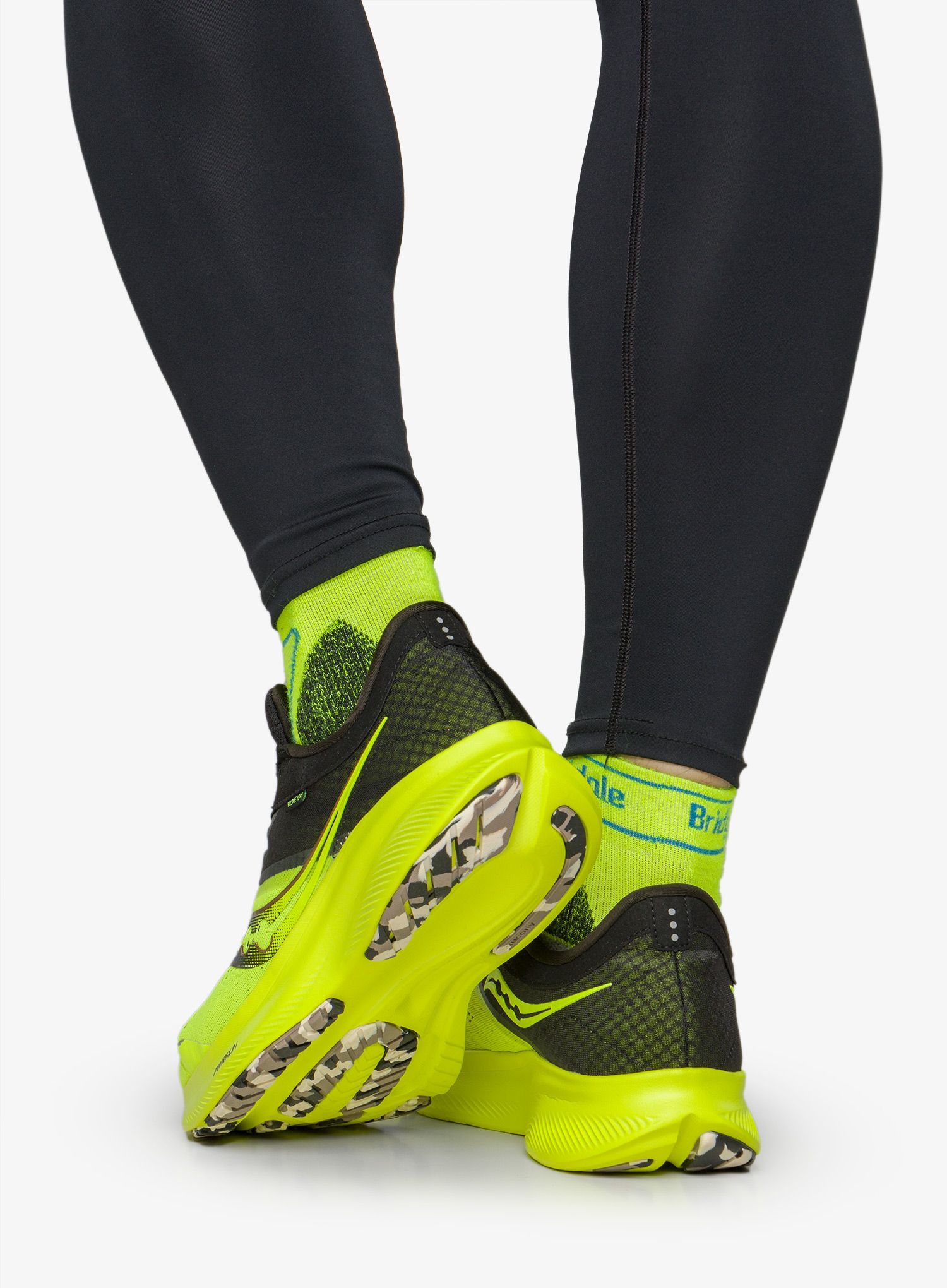 Moški tekaški čevlji Saucony Ride 16  - citron/black