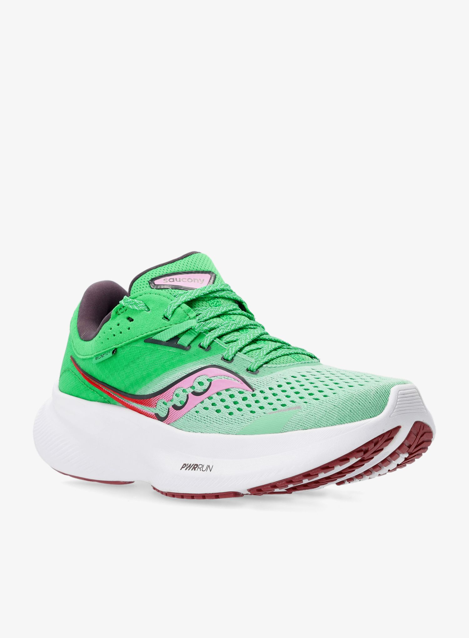Ženski tekaški čevlji Saucony Ride 16 - sprig/peony