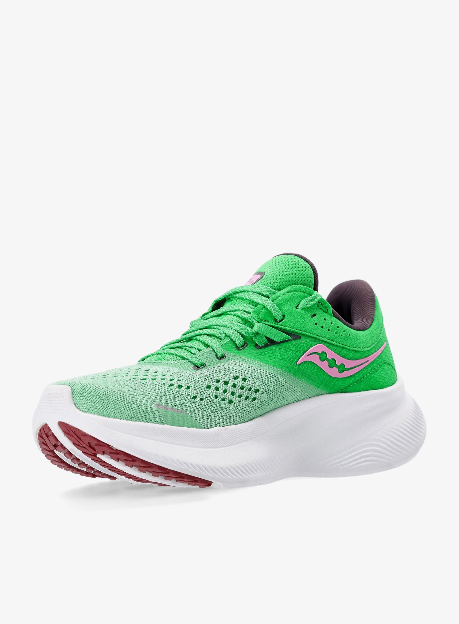 Ženski tekaški čevlji Saucony Ride 16 - sprig/peony