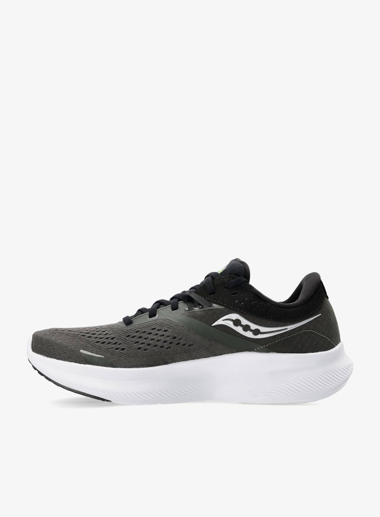Moški tekaški čevlji Saucony Ride 16 - umbra/slime