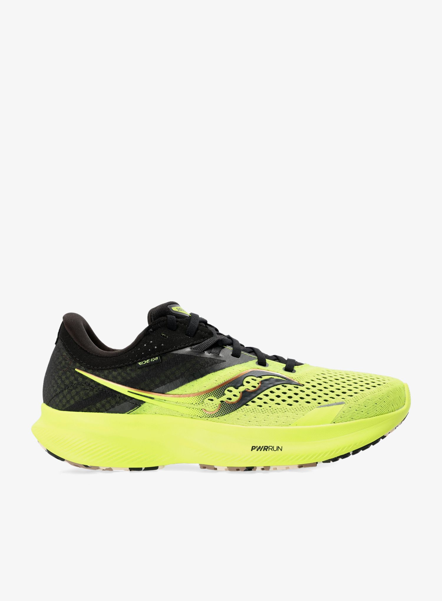 Moški tekaški čevlji Saucony Ride 16  - citron/black