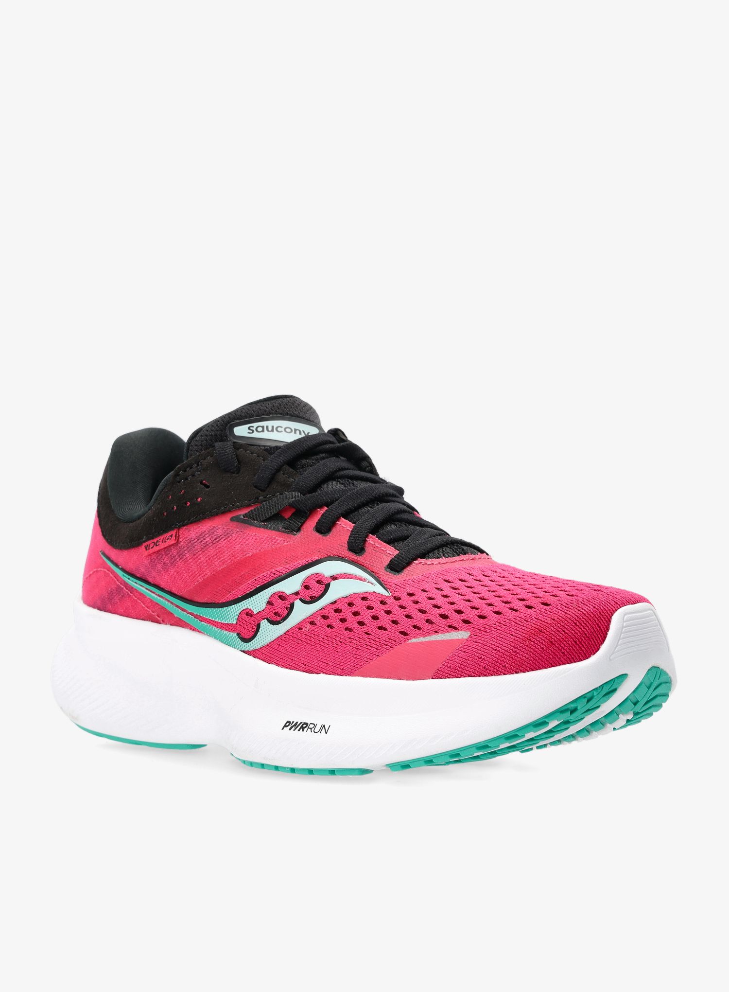 Ženski tekaški čevlji Saucony Ride 16  - rose/black