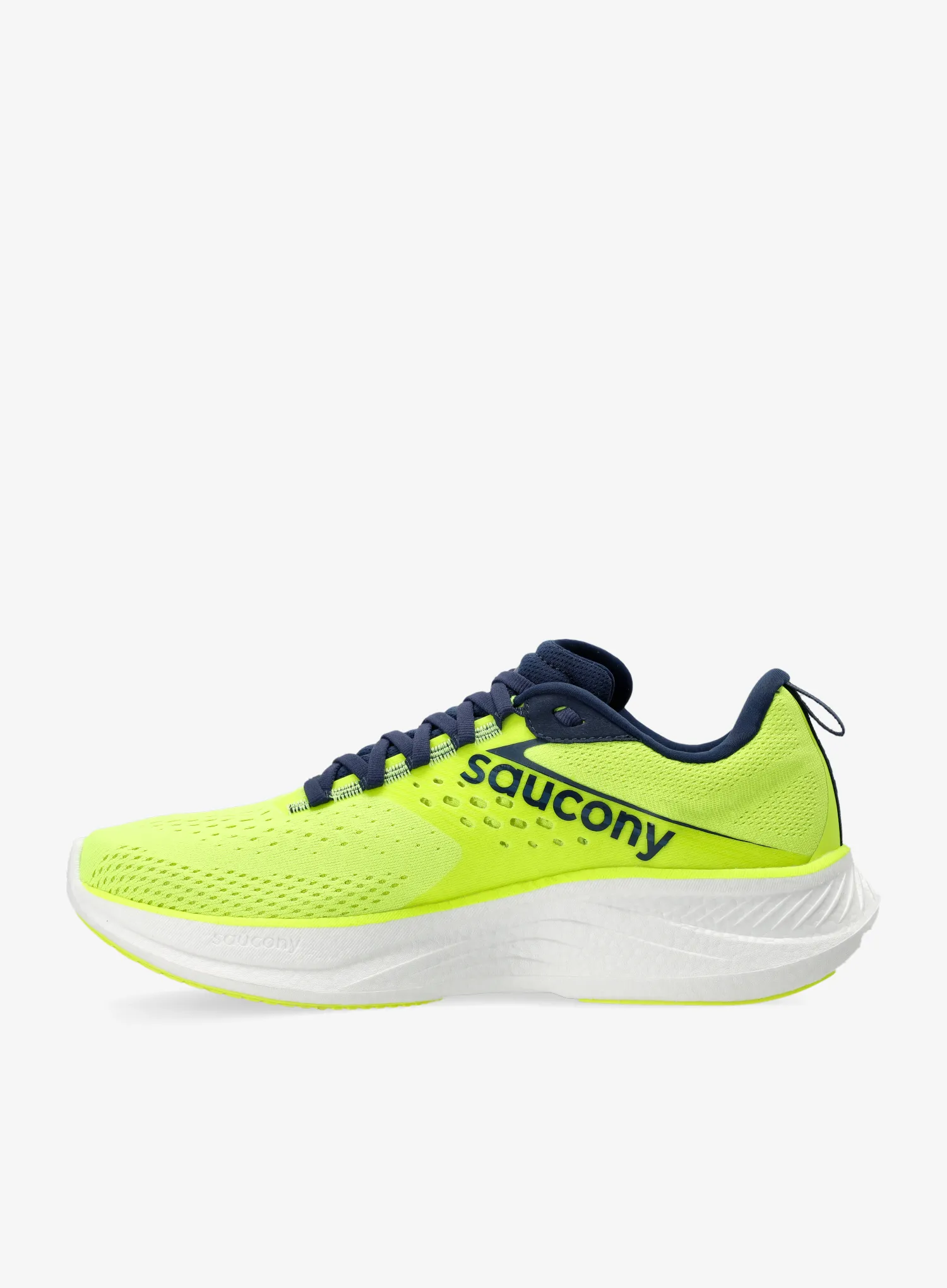 Moški tekaški čevlji Saucony Ride 17 - citron/navy