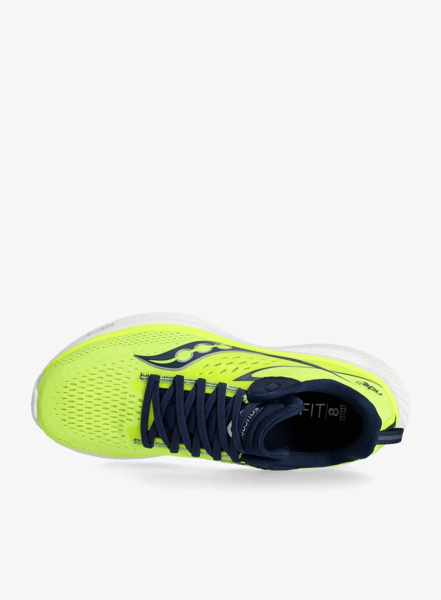 Moški tekaški čevlji Saucony Ride 17 - citron/navy