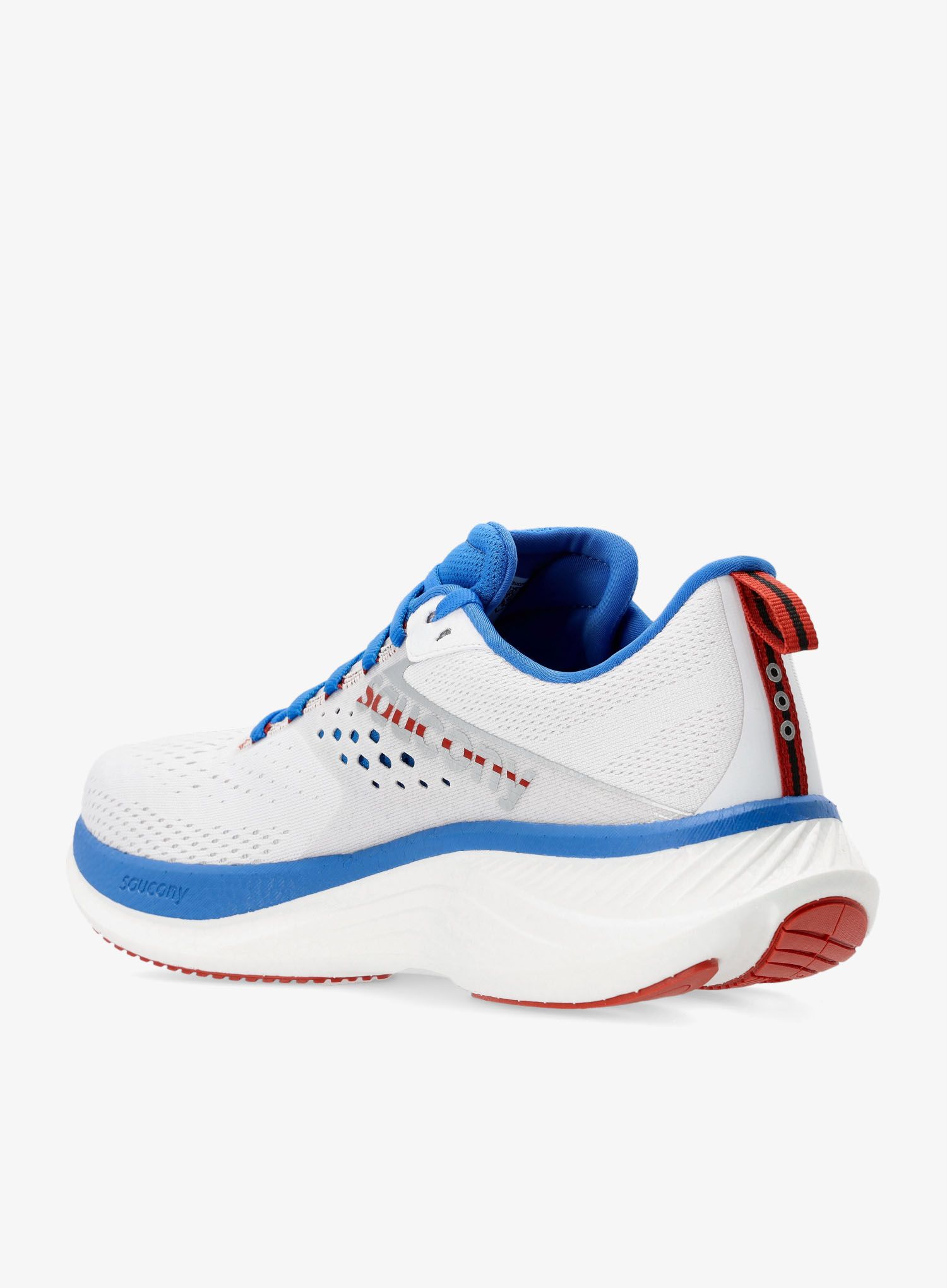 Moški tekaški čevlji Saucony Ride 17 - white/cobalt