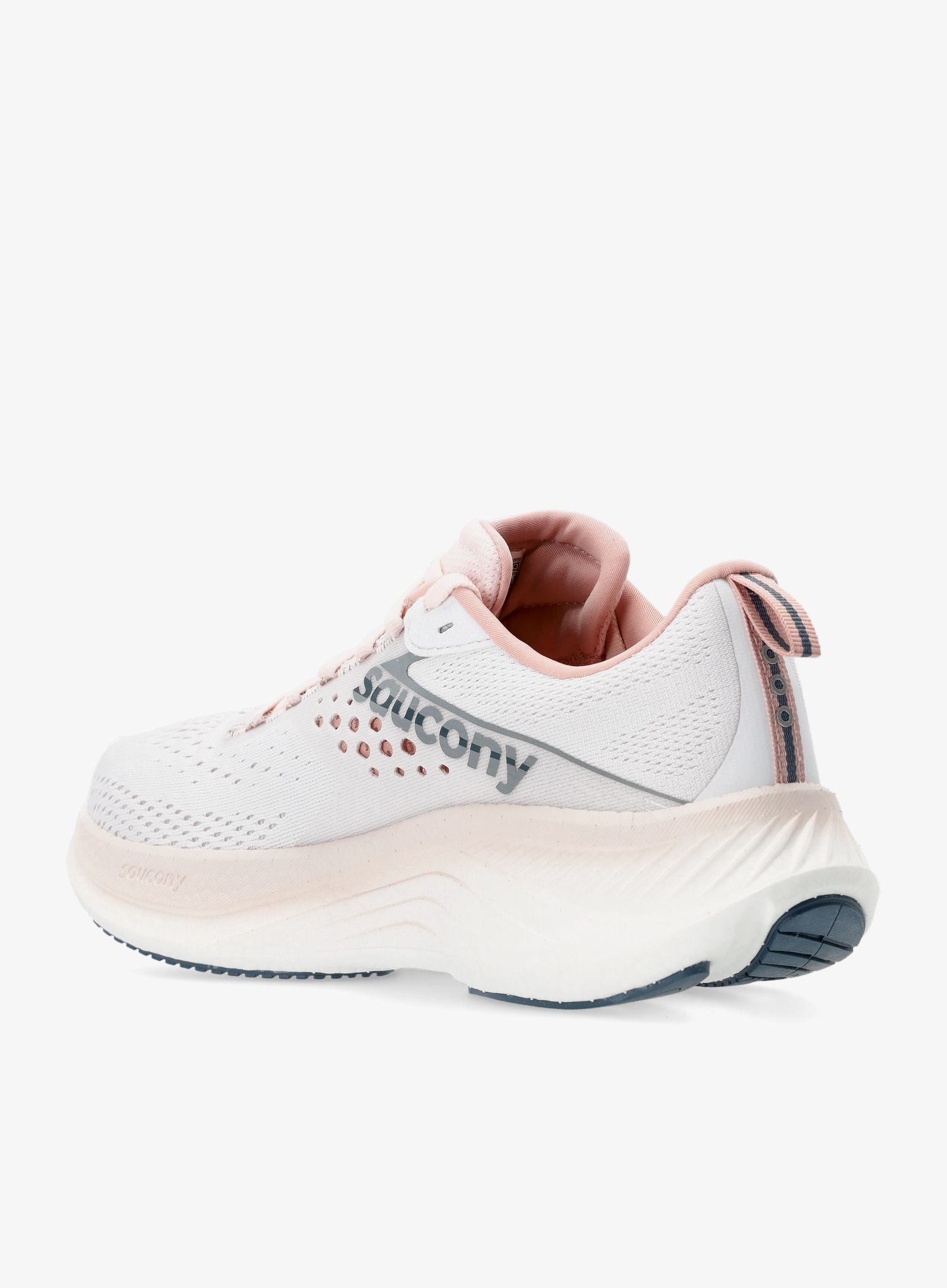 Ženski tekaški čevlji Saucony Ride 17 - white/lotus
