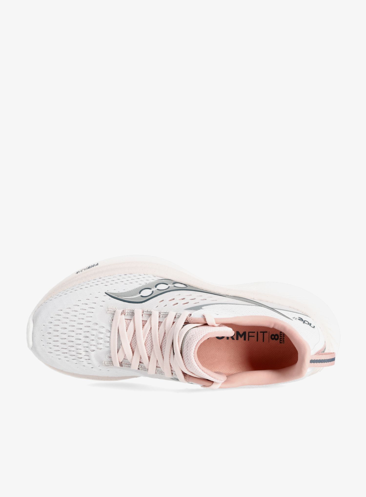 Ženski tekaški čevlji Saucony Ride 17 - white/lotus