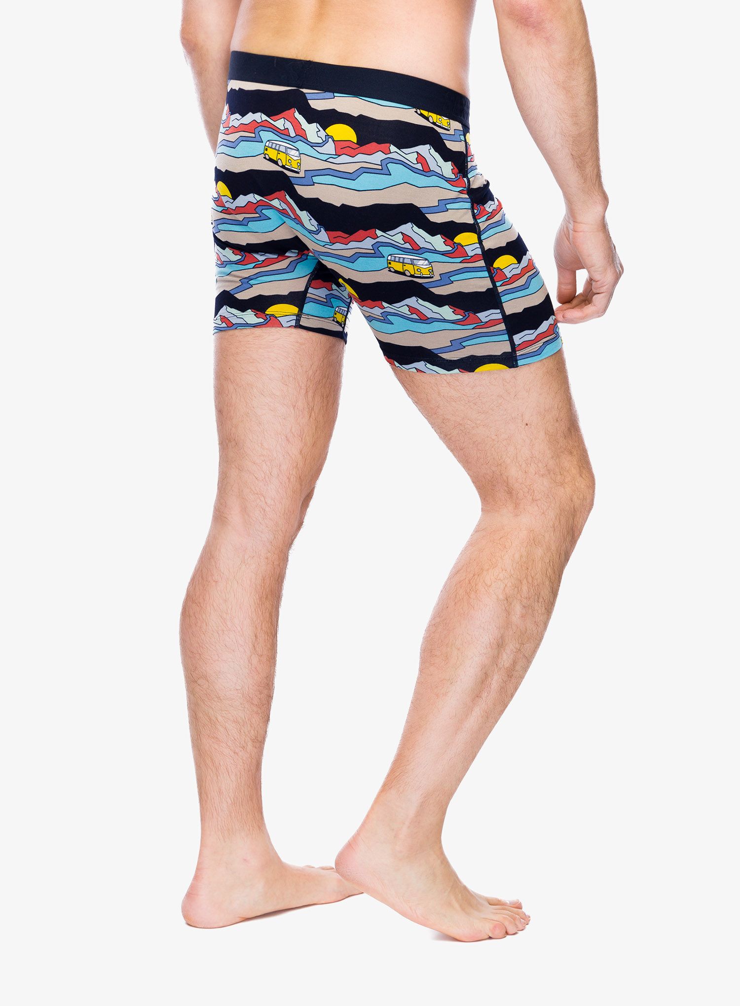 Boksarice Saxx Ultra Super Soft Boxer Brief Fly - cabin fever/multi