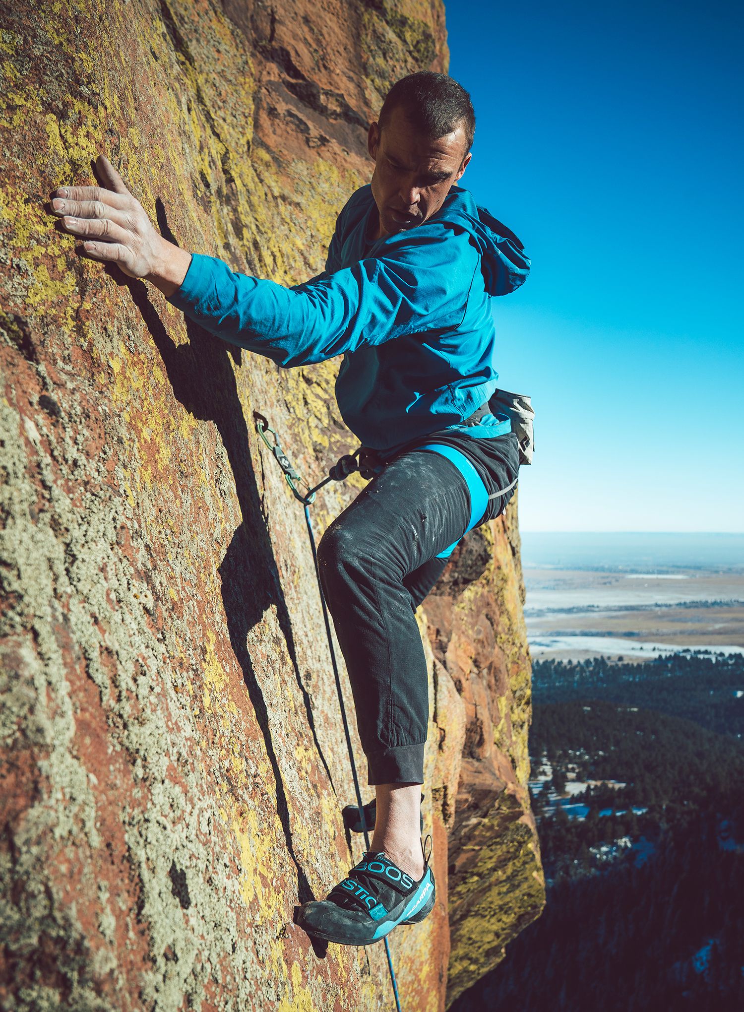 Plezalni čevlji Scarpa Boostic - black/azure