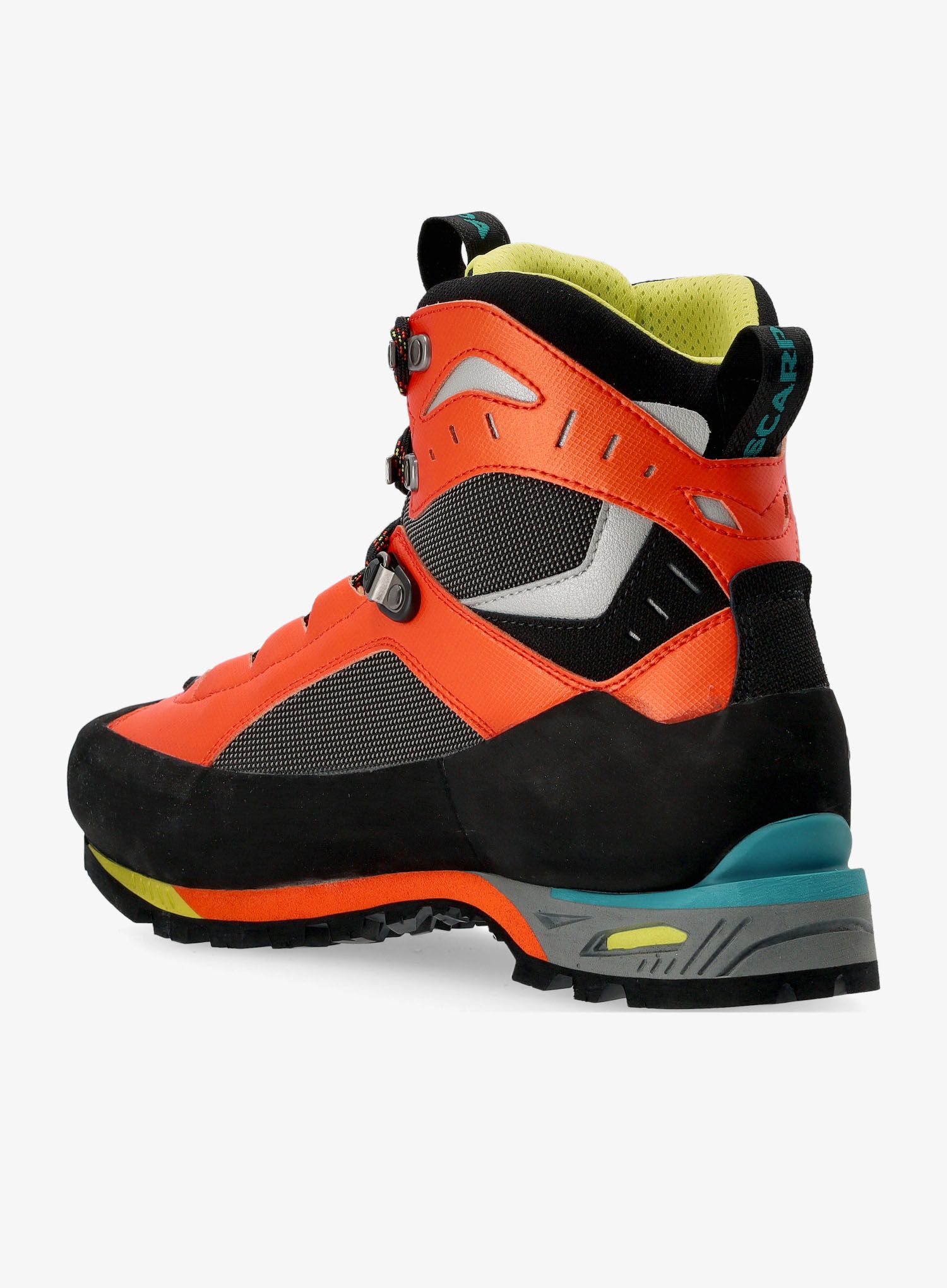 Moški planinski čevlji Scarpa Charmoz HD - shark/orange