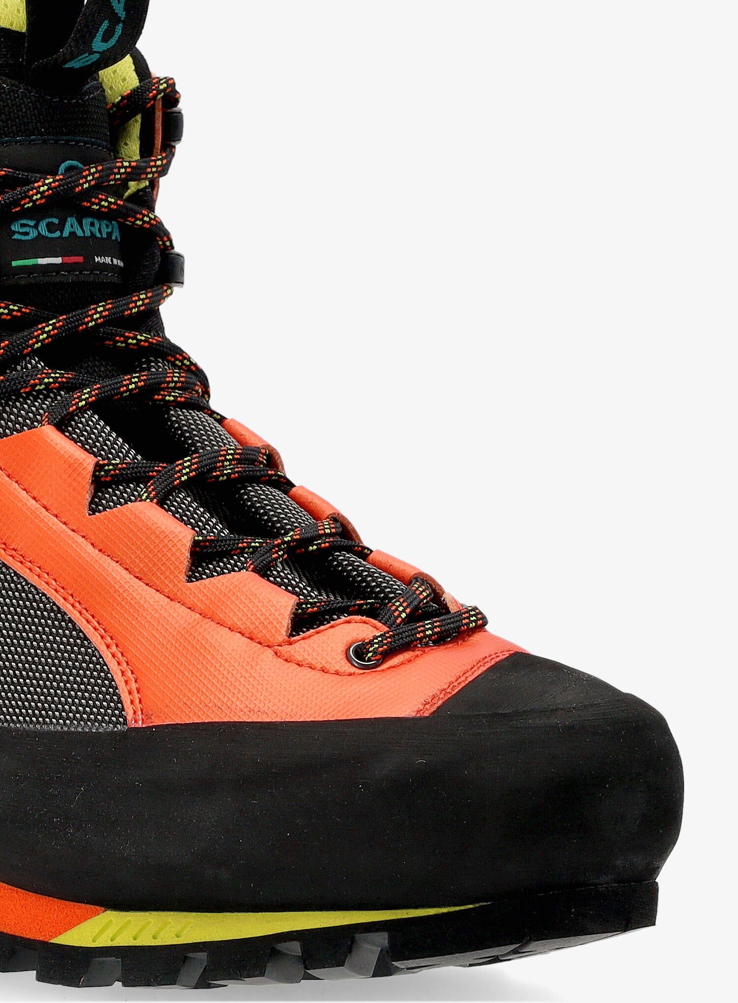 Moški planinski čevlji Scarpa Charmoz HD - shark/orange
