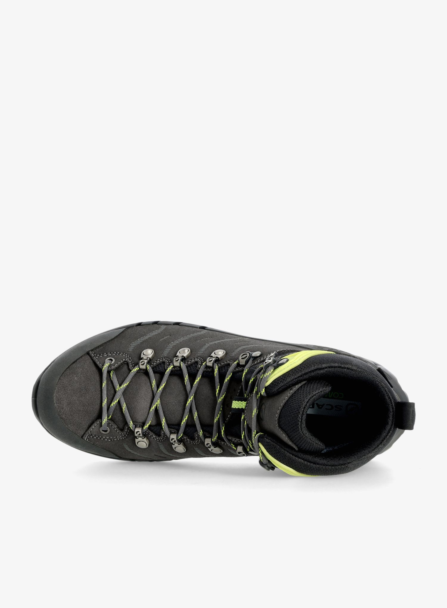 Moški pohodniški čevlji Scarpa Cyclone S GTX - shark/lime