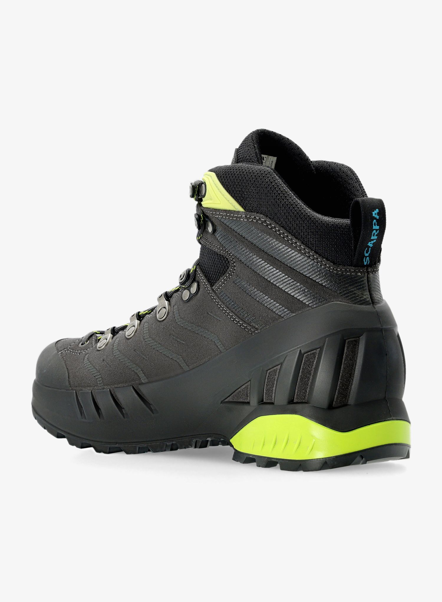 Moški pohodniški čevlji Scarpa Cyclone S GTX - shark/lime