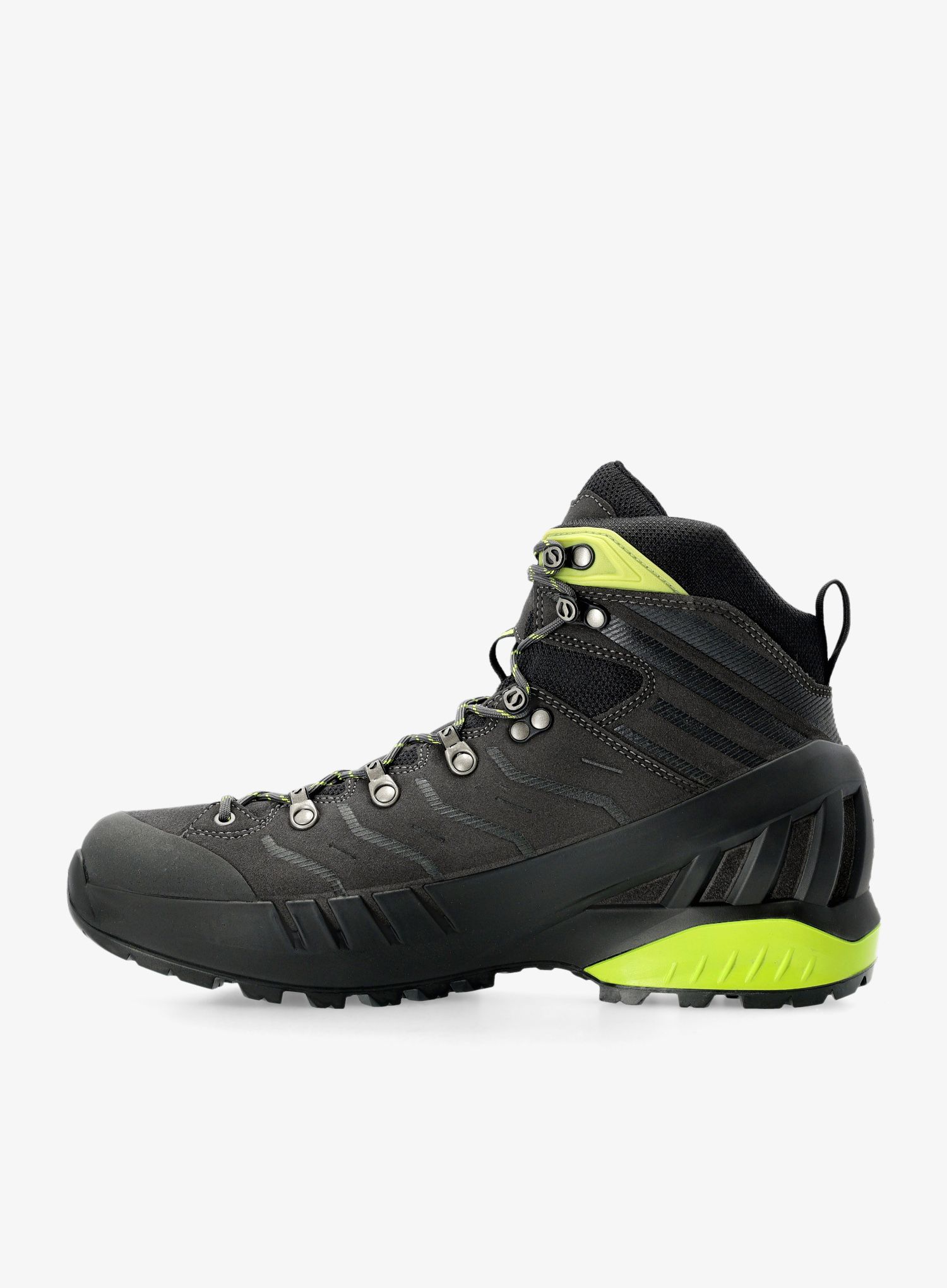 Moški pohodniški čevlji Scarpa Cyclone S GTX - shark/lime