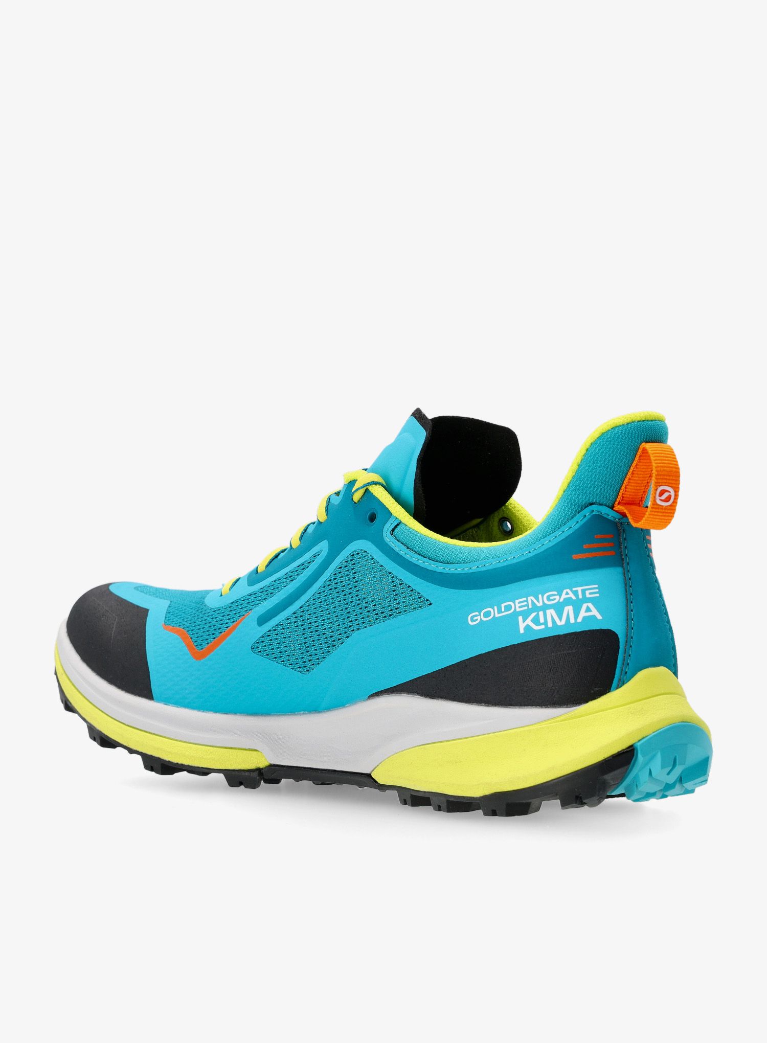 Trail tekaški čevlji Scarpa Golden Gate Kima Rt - lake blue/lime