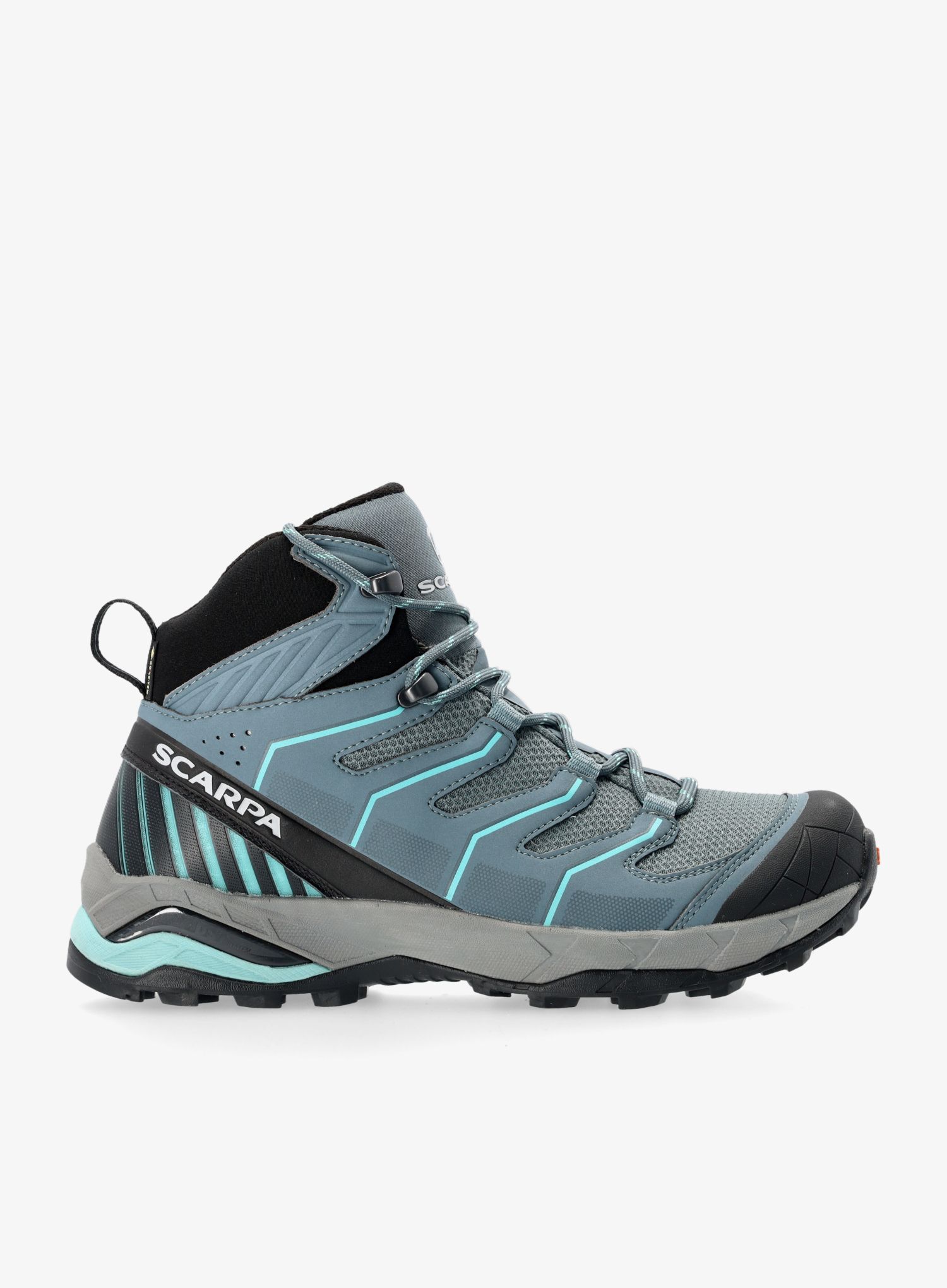 Ženski pohodniški čevlji Scarpa Maverick Mid GTX - storm gray/aqua