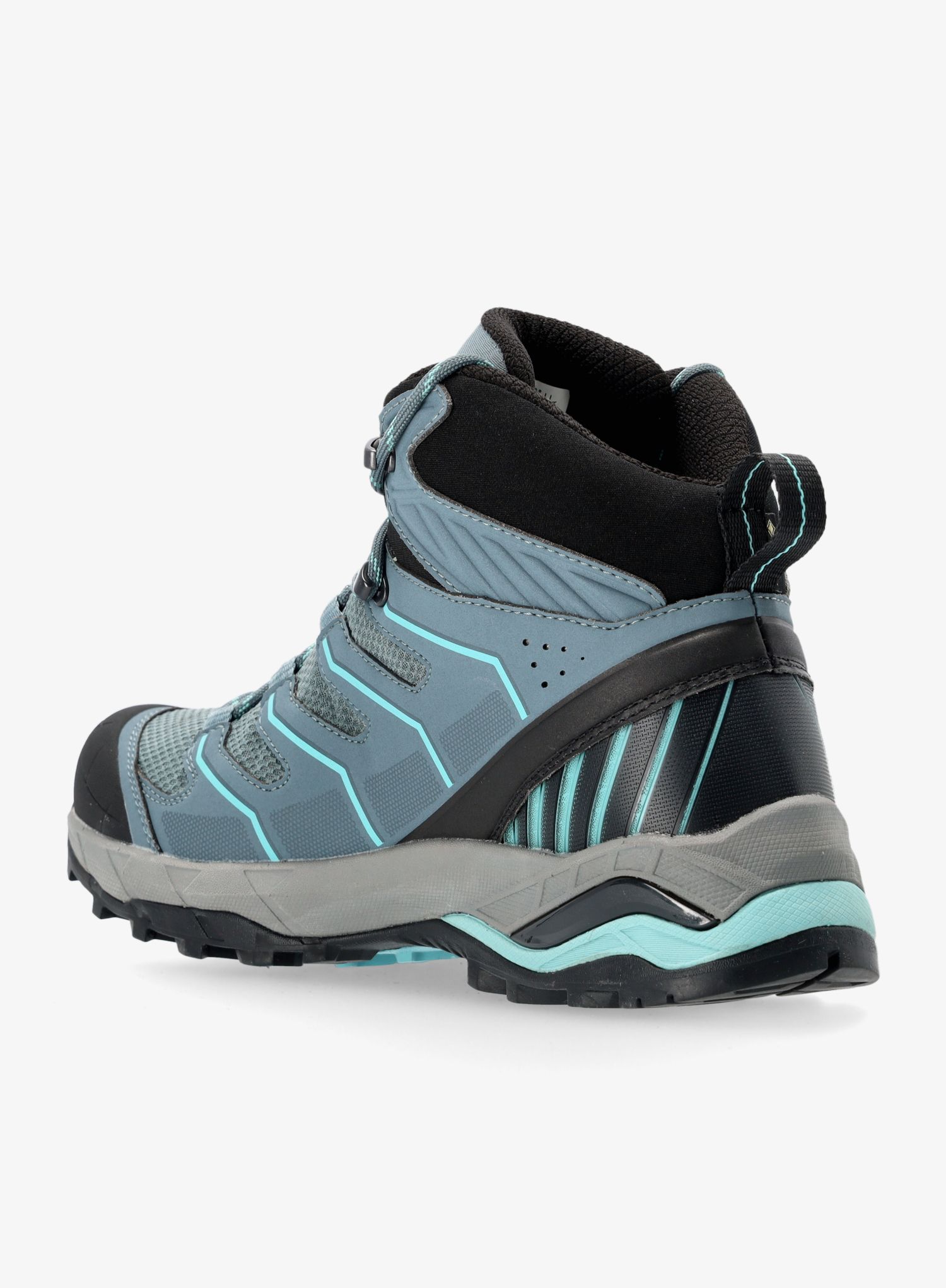 Ženski pohodniški čevlji Scarpa Maverick Mid GTX - storm gray/aqua