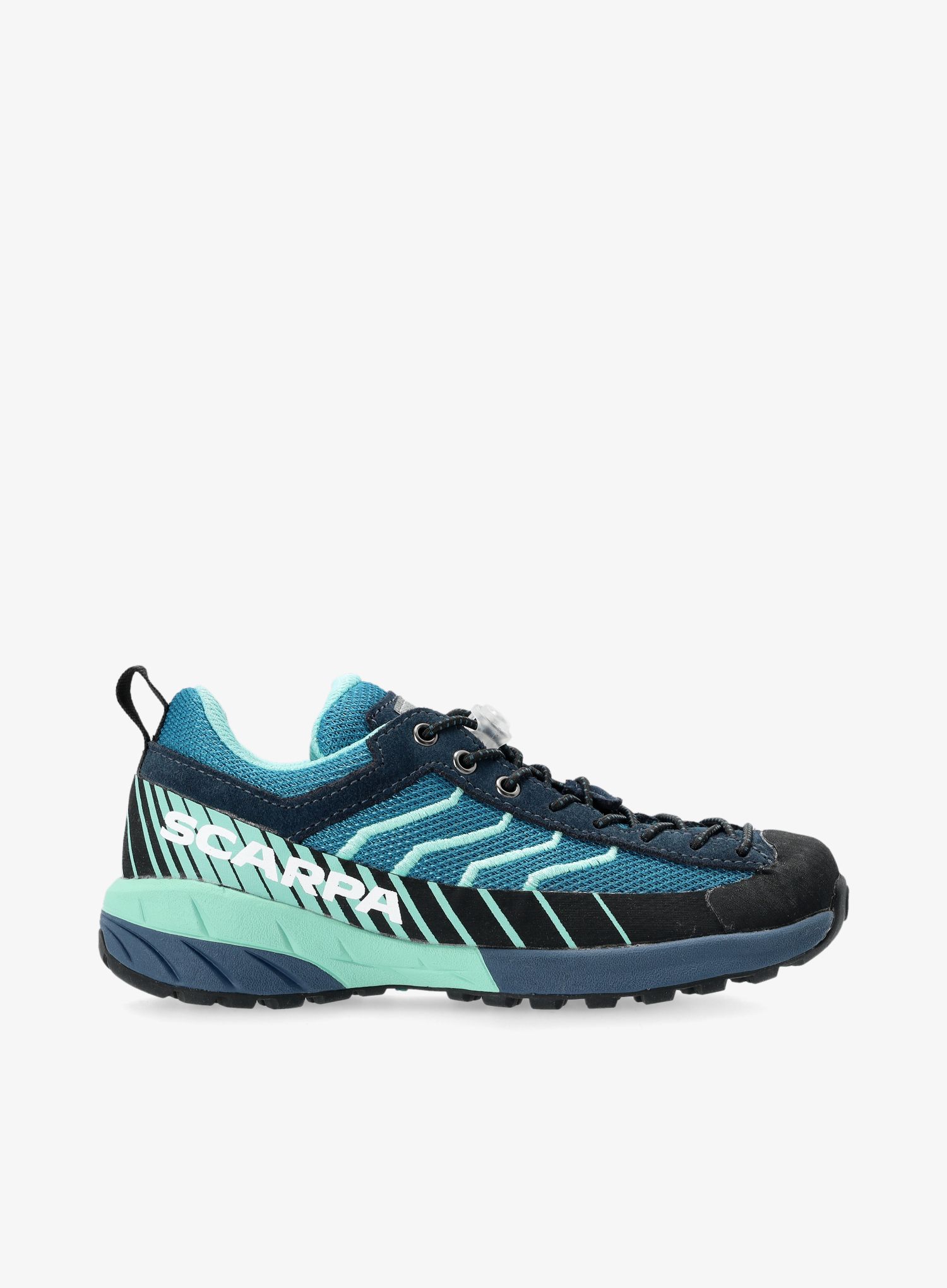 Otroška obutev Scarpa Mescalito Fresh Kid - jeans/aqua
