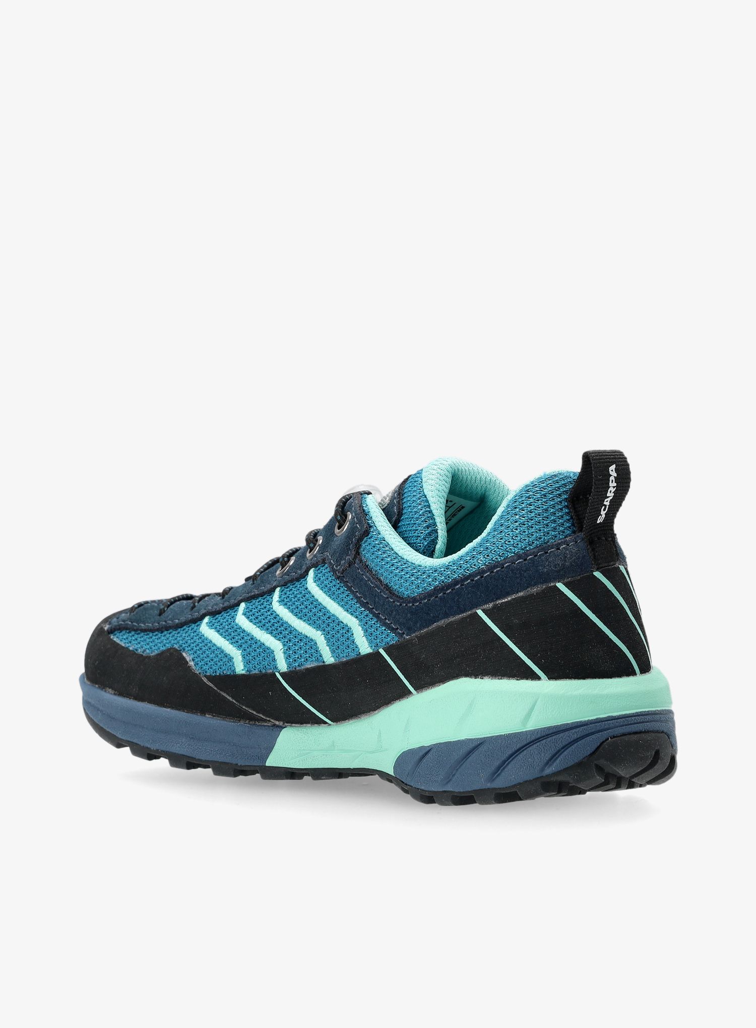 Otroška obutev Scarpa Mescalito Fresh Kid - jeans/aqua