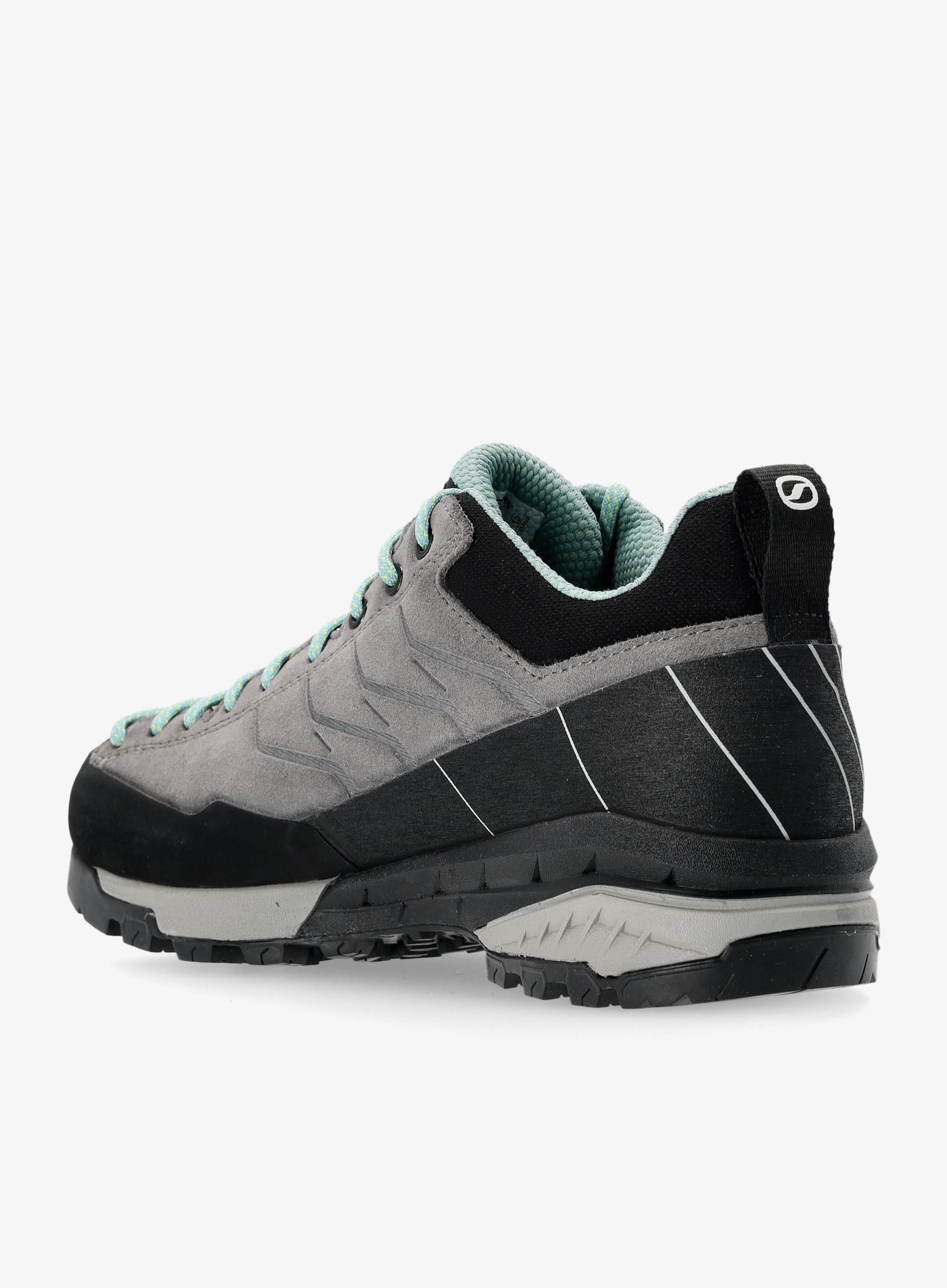Ženski treking čevlji nizki Scarpa Mescalito TRK L GTX - midgray/dusty lagoon