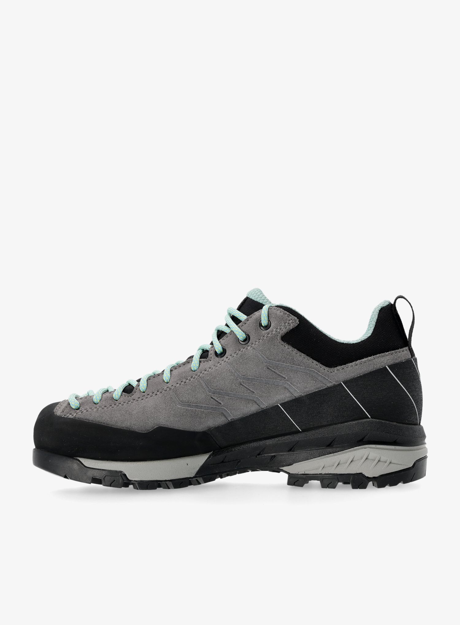 Ženski treking čevlji nizki Scarpa Mescalito TRK L GTX - midgray/dusty lagoon