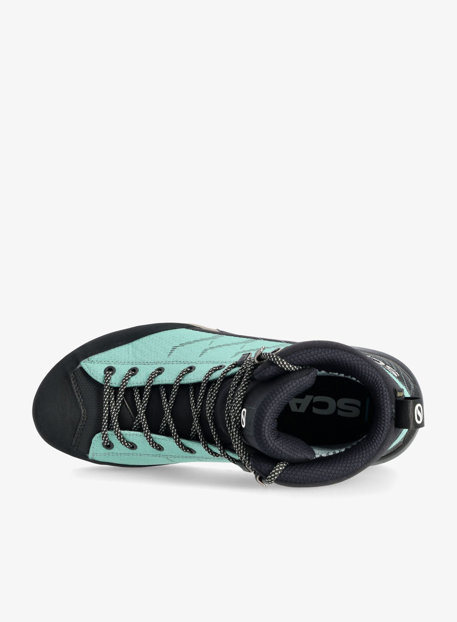 Ženski treking čevlji Scarpa Mescalito TRK Planet GTX - jade/black