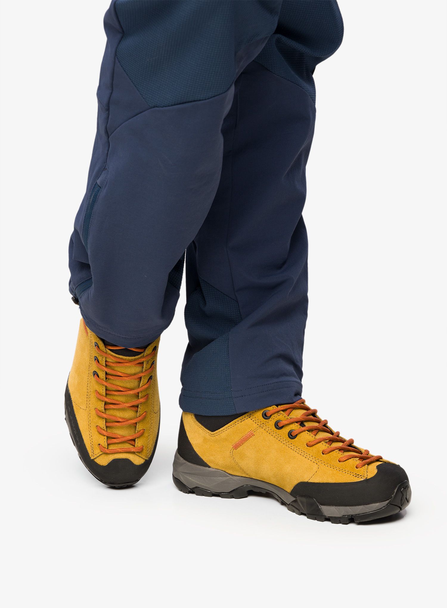 Ženski visoki pohodniški čevlji Scarpa Mojito Hike GTX - rust/ocra