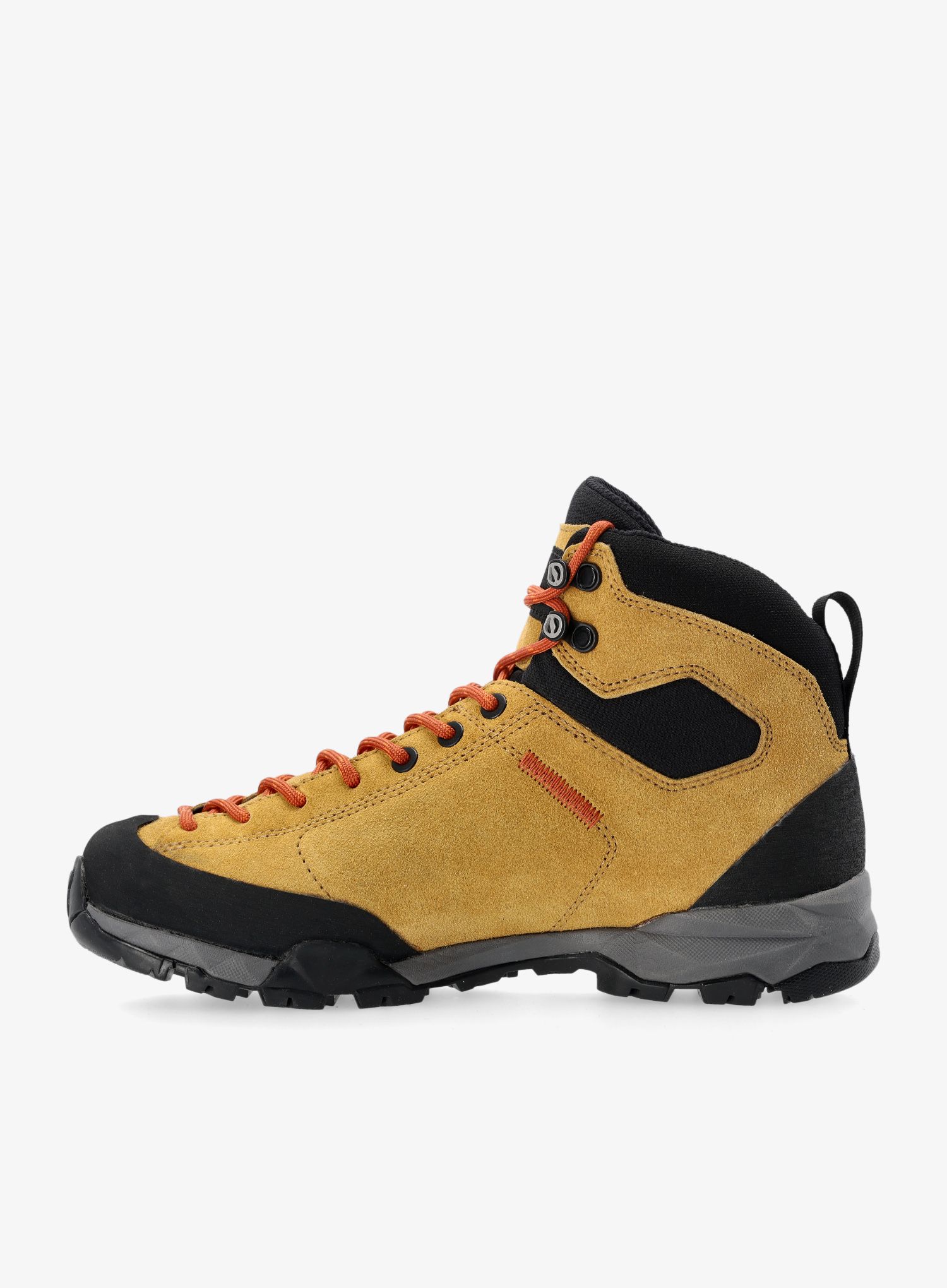 Ženski visoki pohodniški čevlji Scarpa Mojito Hike GTX - rust/ocra