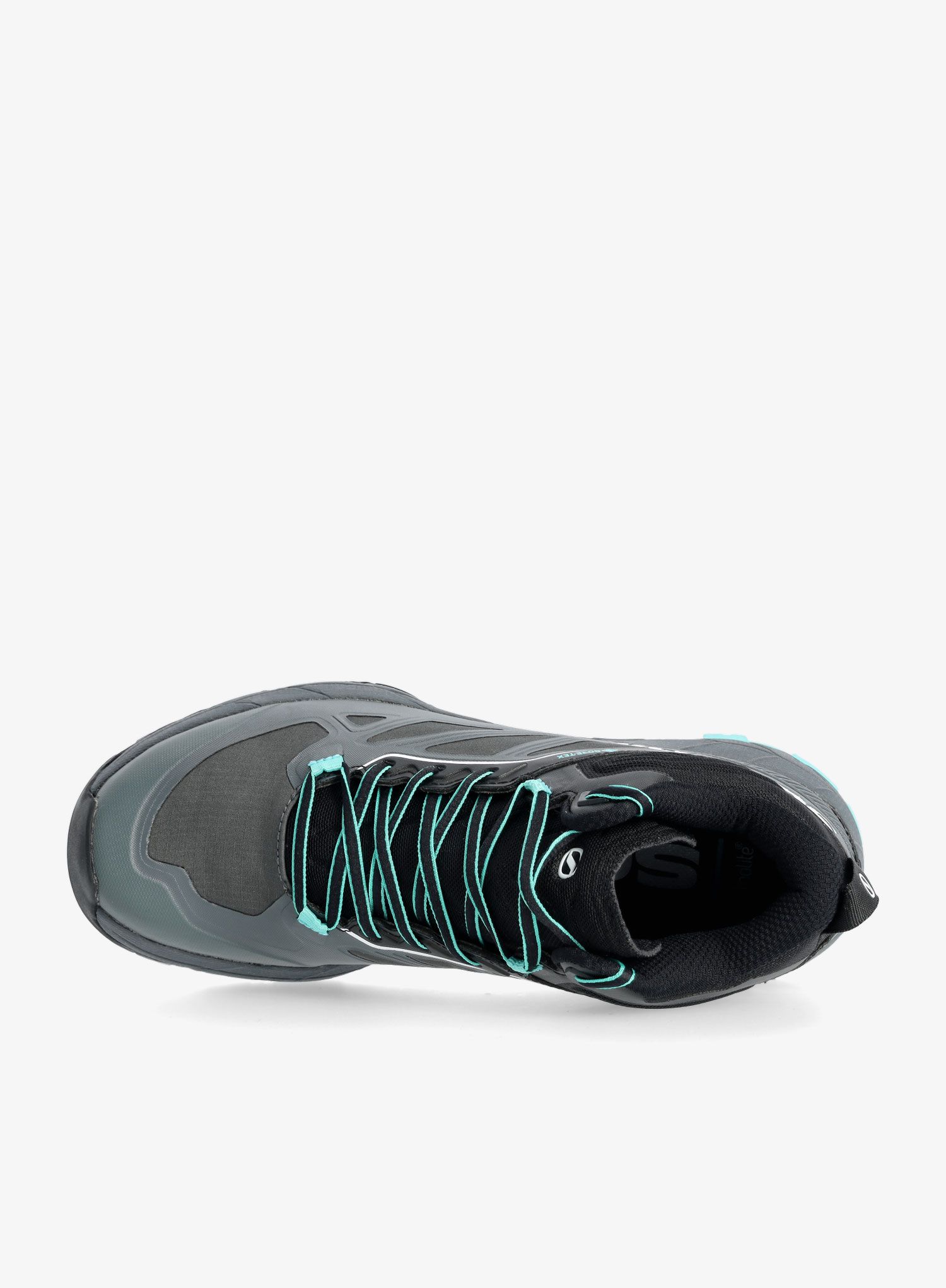 Ženski pristopni čevlji Scarpa Rapid Mid GTX - ant/turquoise