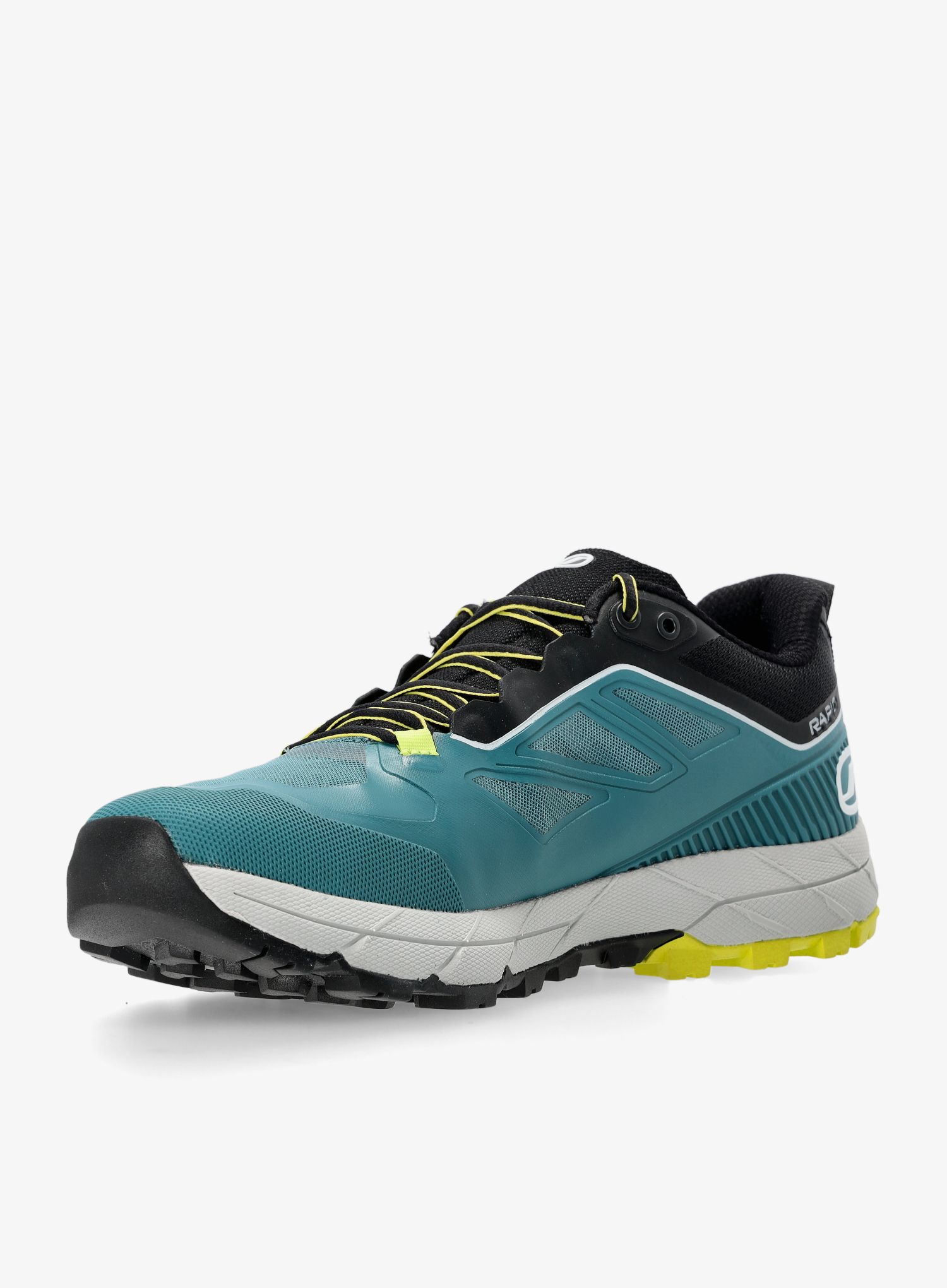 Pristopni čevlji Scarpa Rapid - acid lime/blue