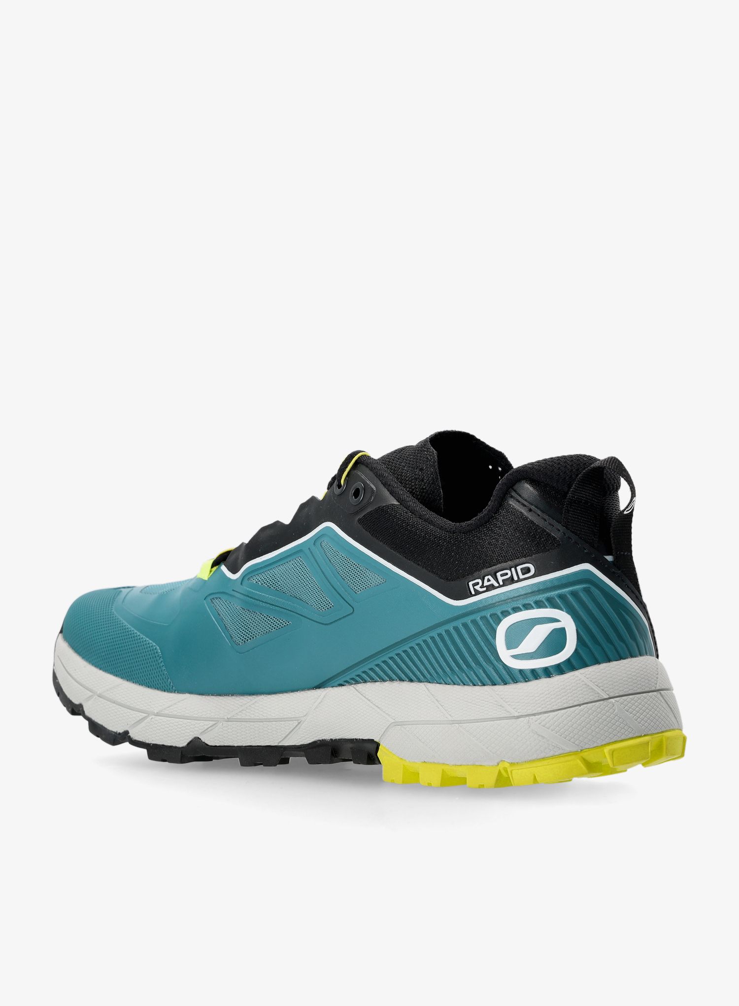 Pristopni čevlji Scarpa Rapid - acid lime/blue