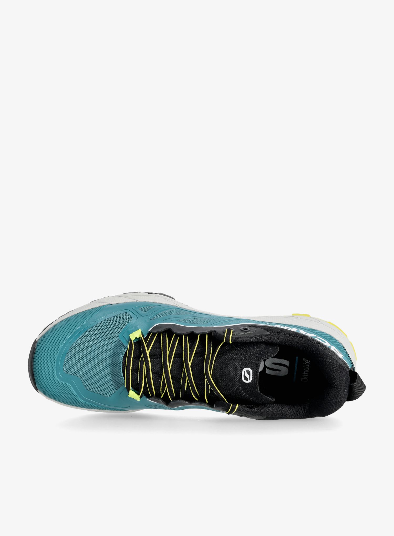 Pristopni čevlji Scarpa Rapid - acid lime/blue