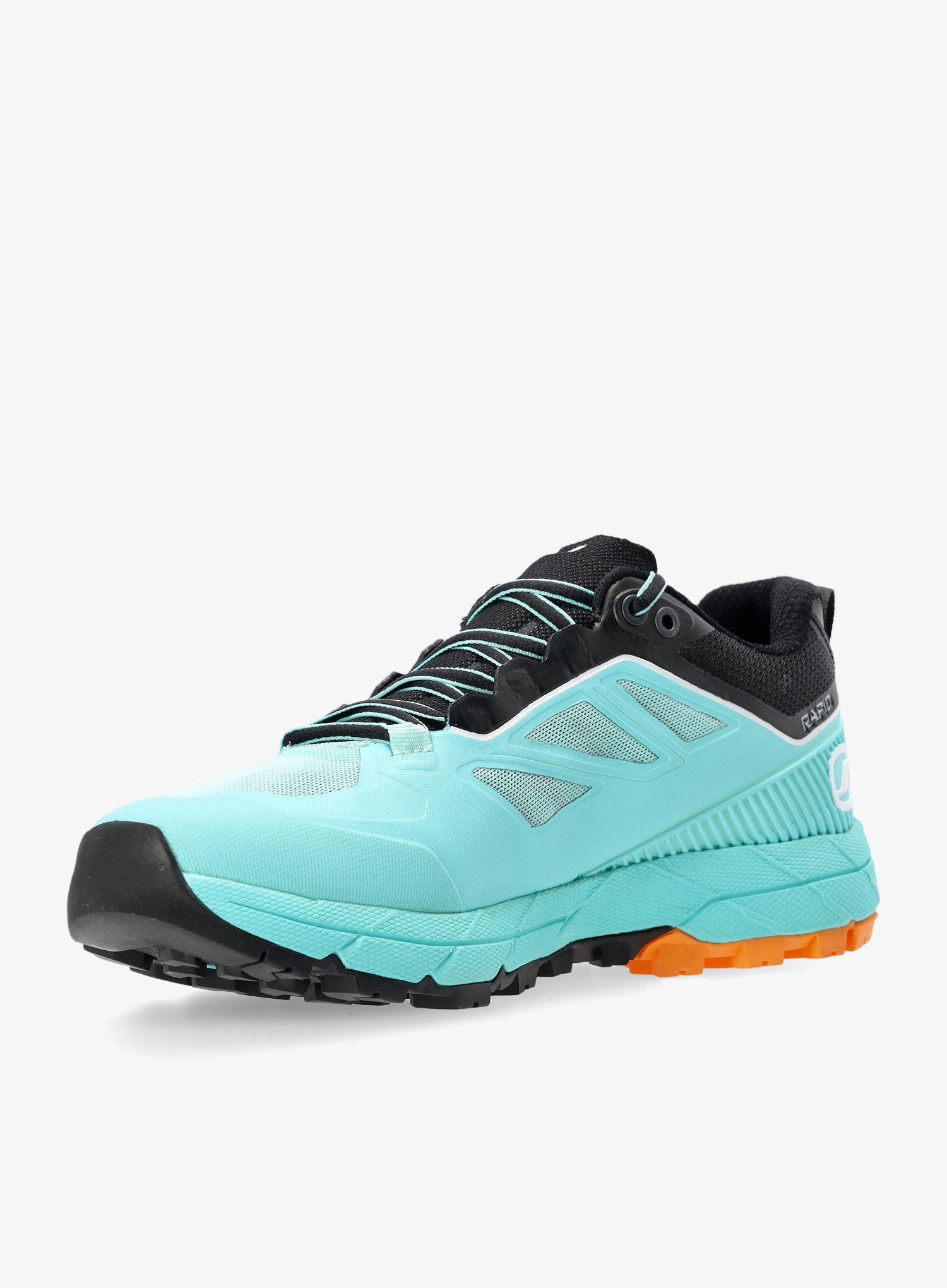 Ženski pristopni čevlji Scarpa Rapid - aqua/aqua/sunny orange