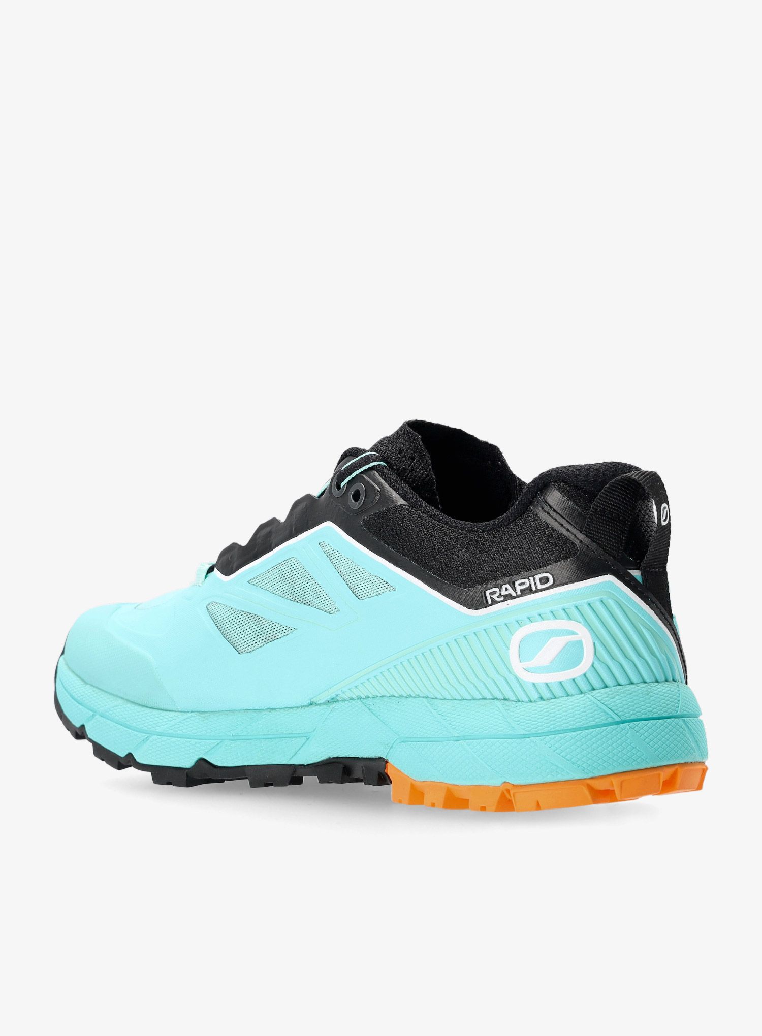 Ženski pristopni čevlji Scarpa Rapid - aqua/aqua/sunny orange