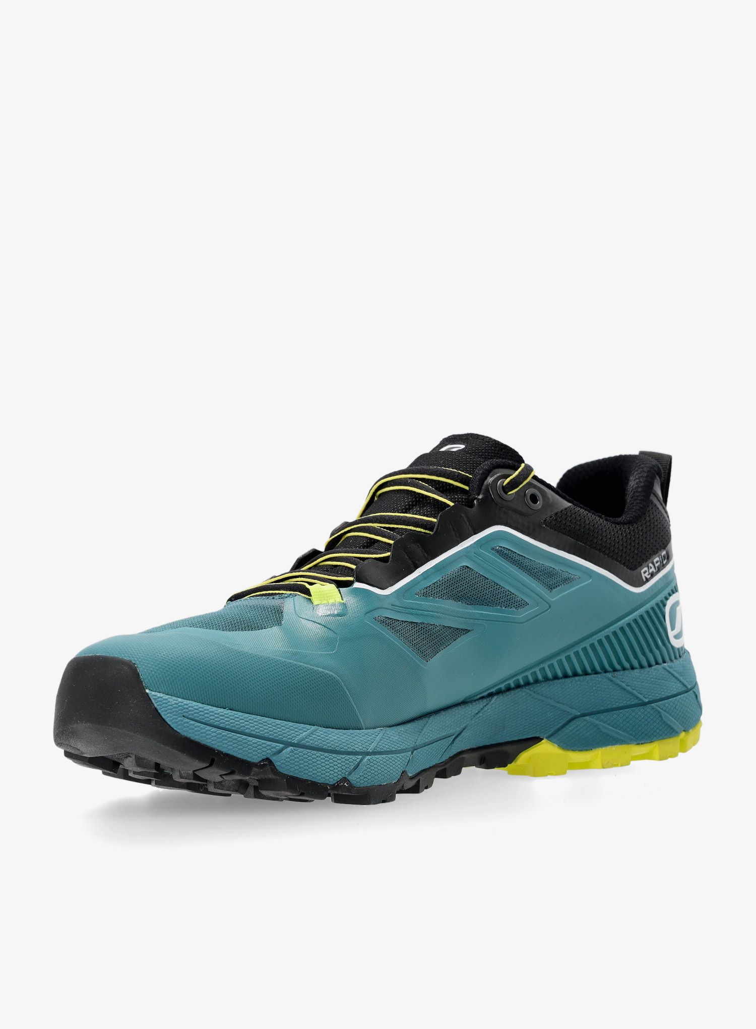Pristopni čevlji Scarpa Rapid - blue/blue/acid lime