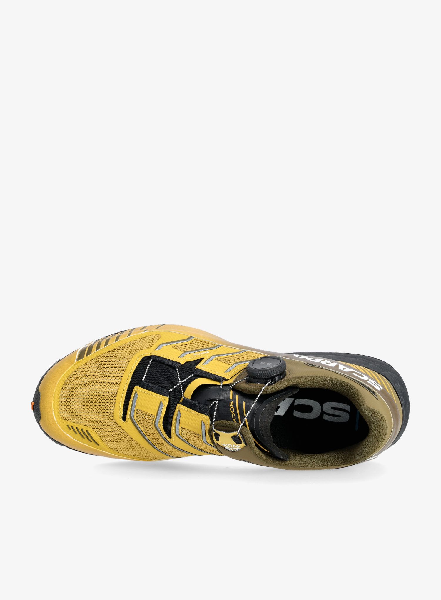 Moški tekaški čevlji Scarpa Ribelle Run Kalibra HT - oil yellow/ivy green