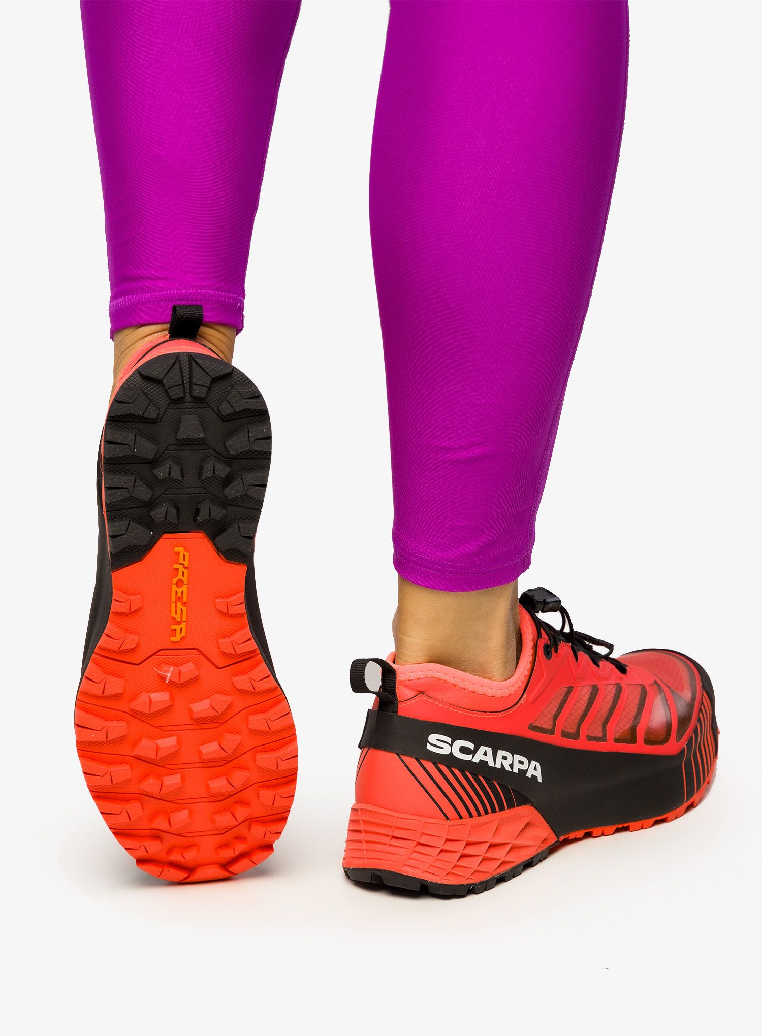 Ženski tekaški čevlji Scarpa Ribelle Run - bright red/black