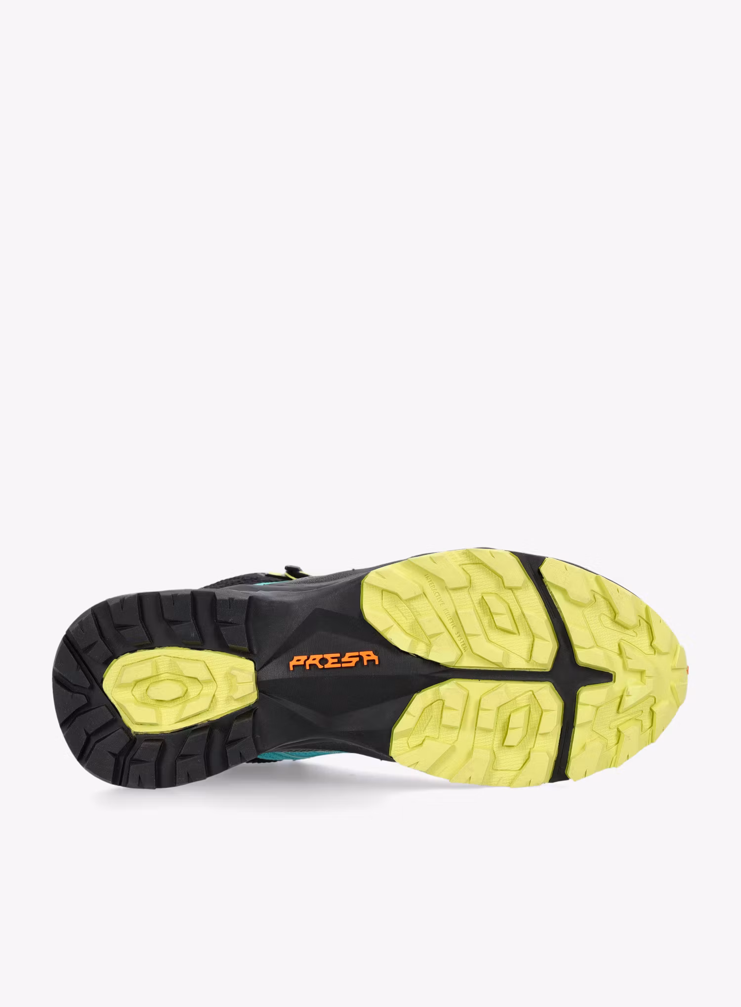 Ženski visoki pohodniški čevlji Scarpa Rush 2 Mid GTX - baltic blue/sunny lime