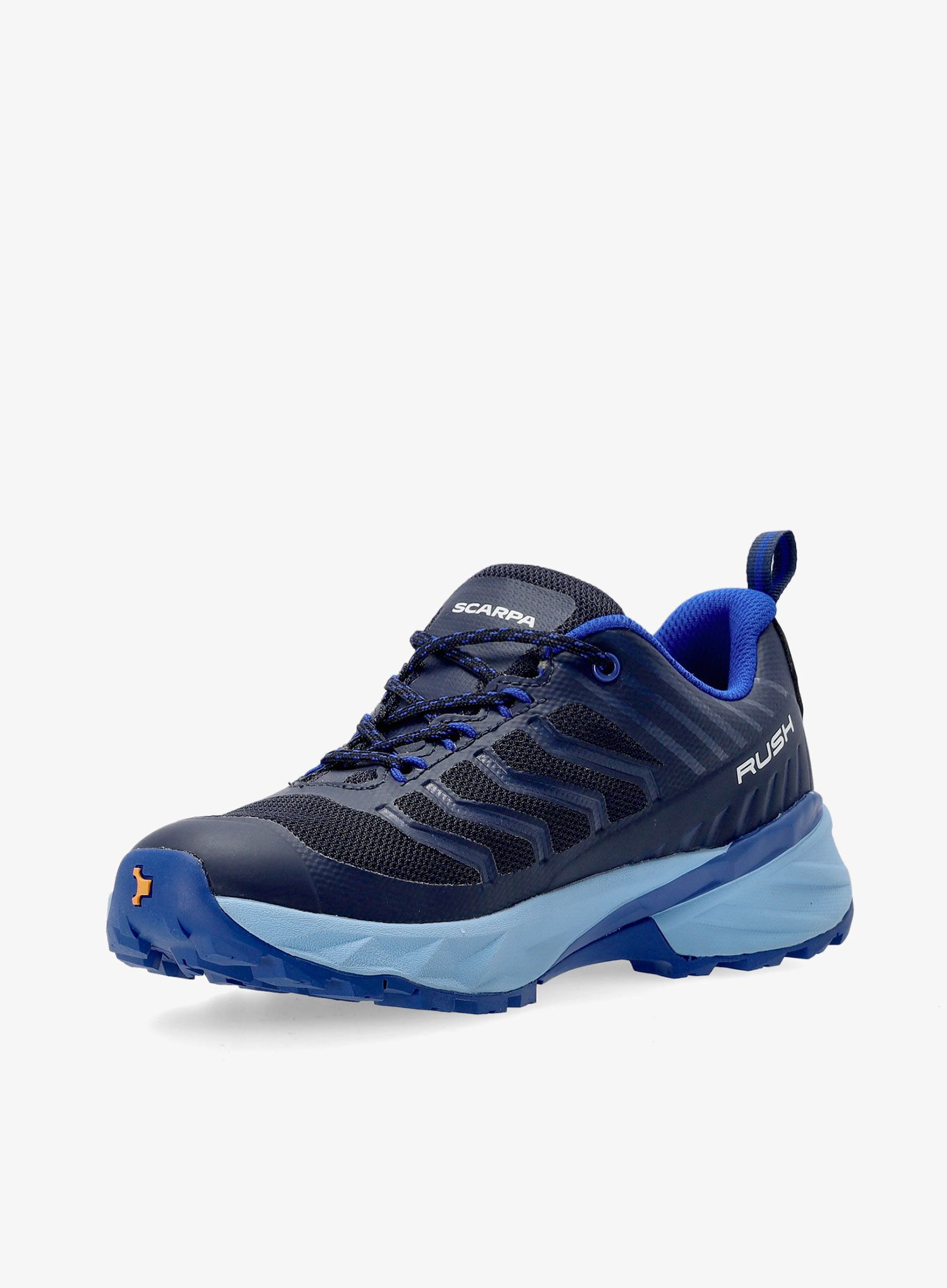 Otroška obutev Scarpa Rush Kid GTX - black/lake blue