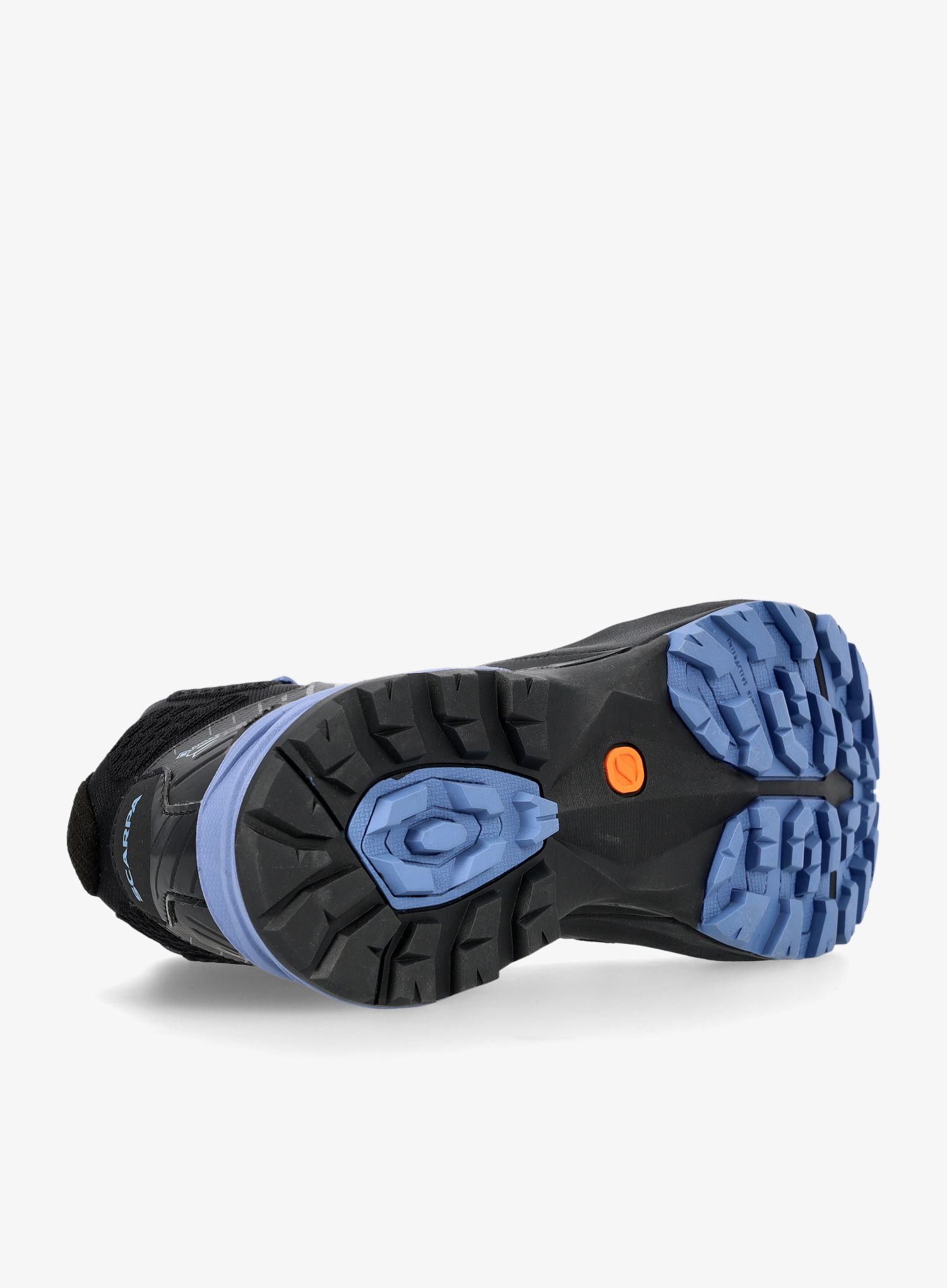 Ženski pohodniški čevlji Scarpa Rush Mid GTX - black/provence
