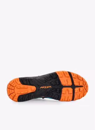 Treking čevlji visoki Scarpa Rush TRK GTX - pagoda blue/mango